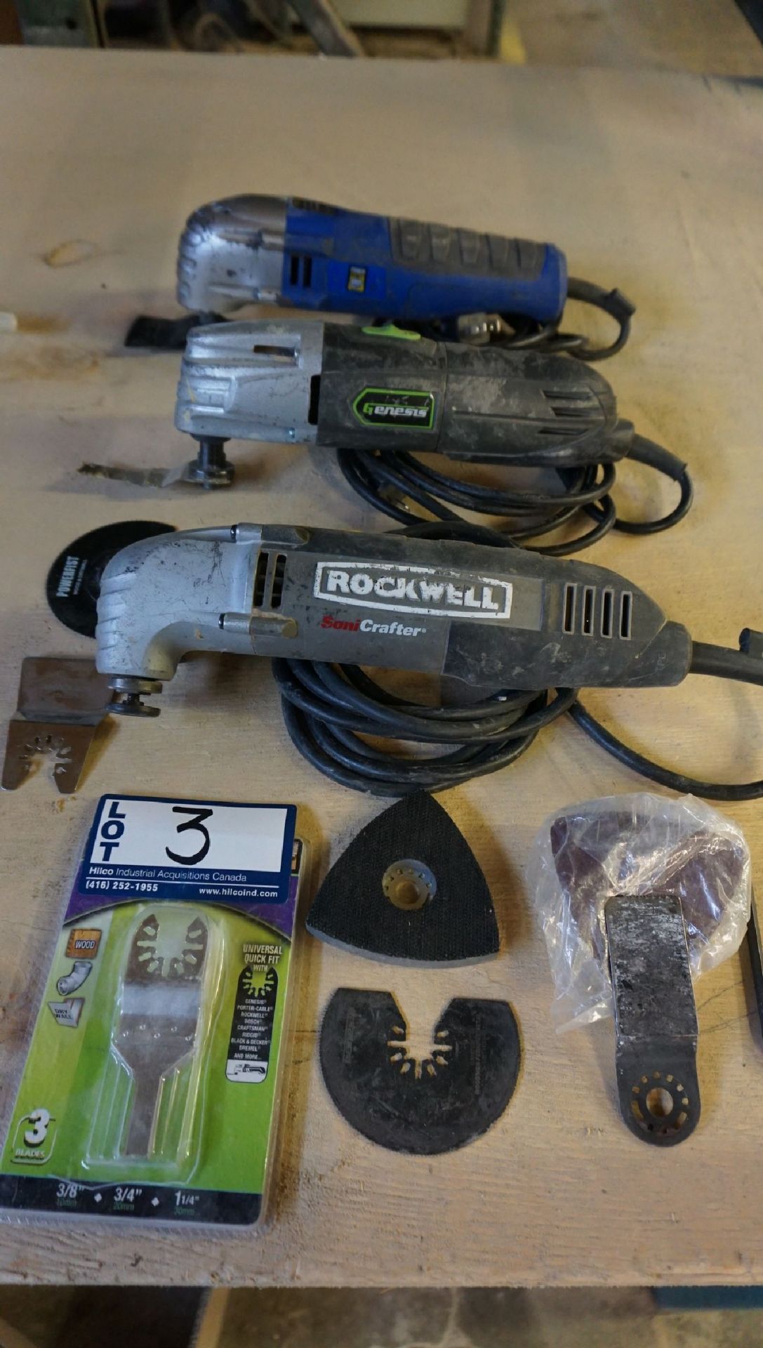 Rockwell SoniCrafter, Genesis Oscillating Tooling