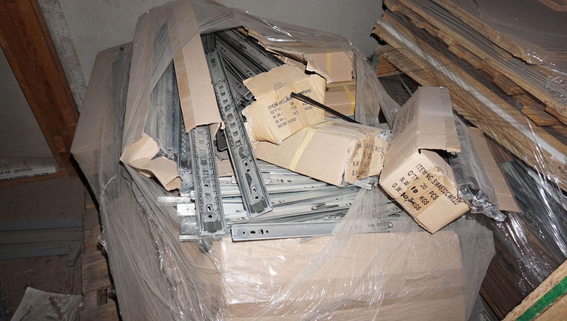 Lot of Asst. Drawer Slides, Hardware - Image 3 of 6