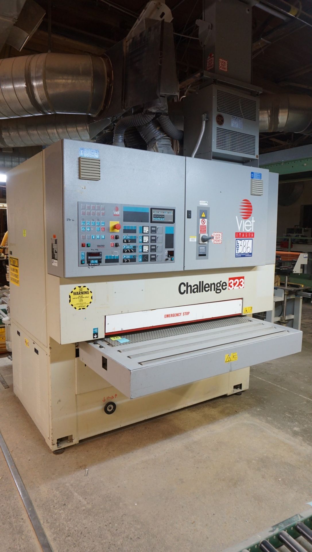 Viet Model Challenge 323 3-Head, 52" W Belt Sander