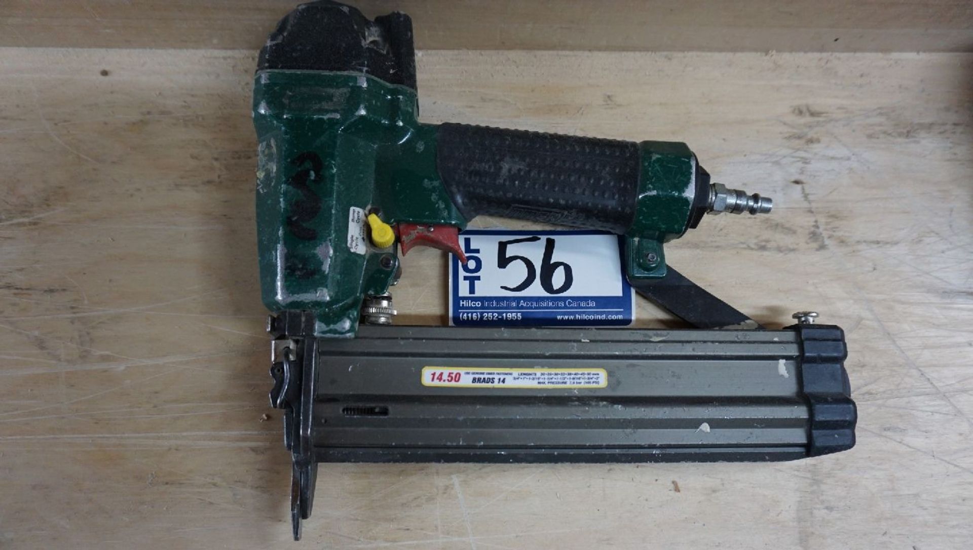 Omer Model 14.50 Pneumatic Brad Nailer