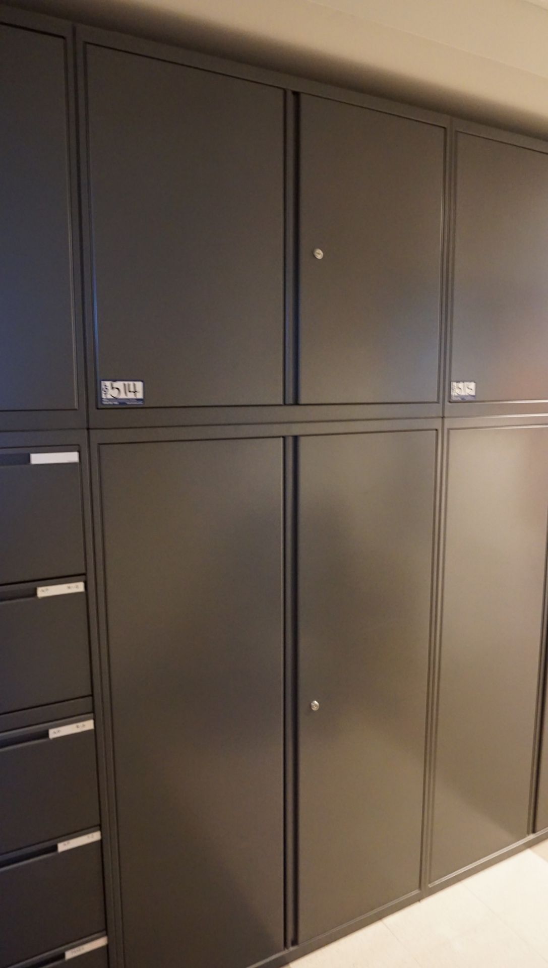 Grey 2-Door Storage Cabinet