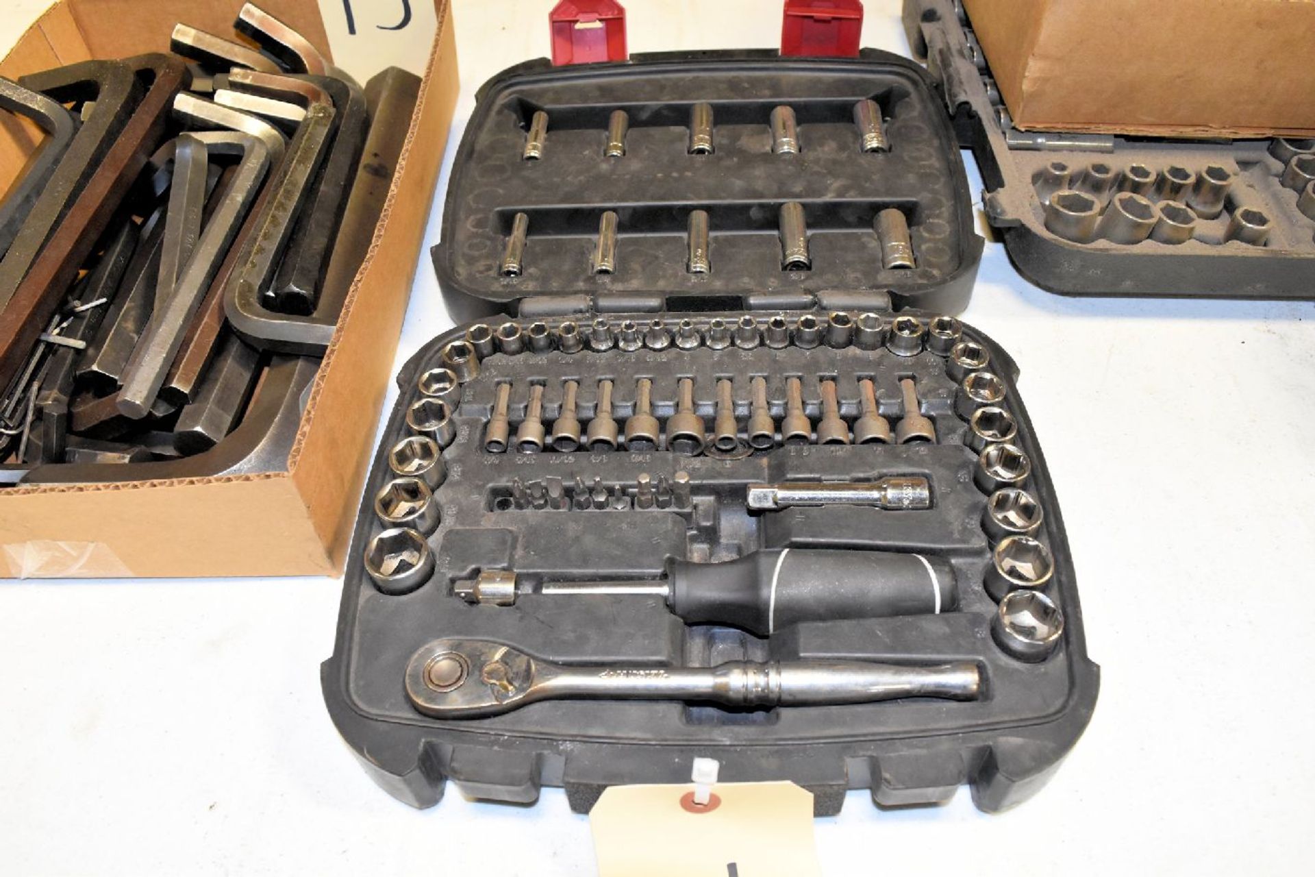 Husky 56-Piece, 1/4" and 3/8" Socket Set