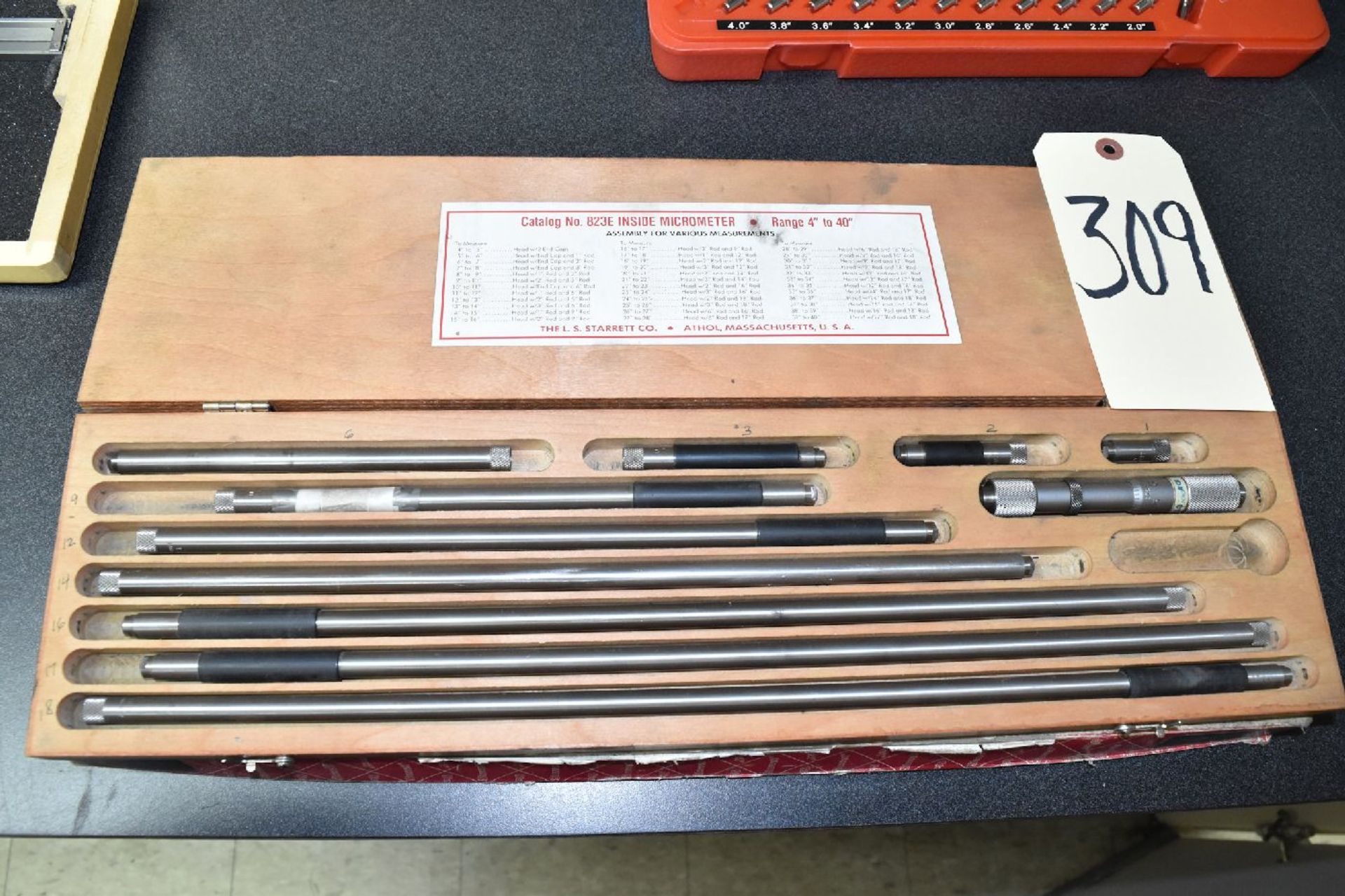 Starrett Inside Micrometer Set