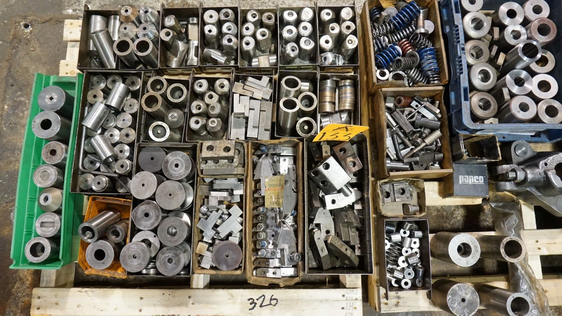 Lot of Asst. Ferromatic, RE Die Cases, Transfer Fingers, Spring/Combination Punch, Etc.