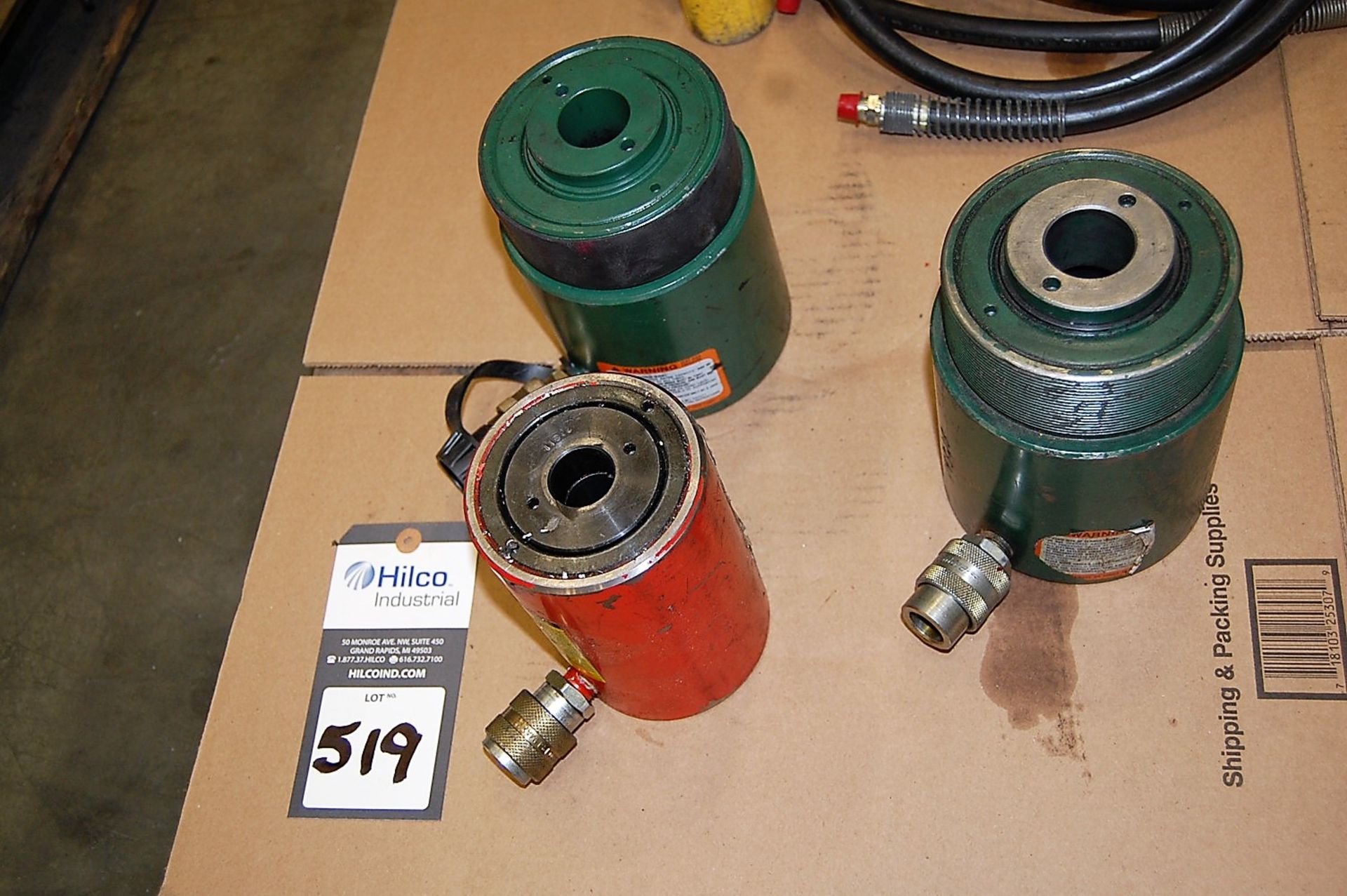 Assorted Hydraulic Cylinders