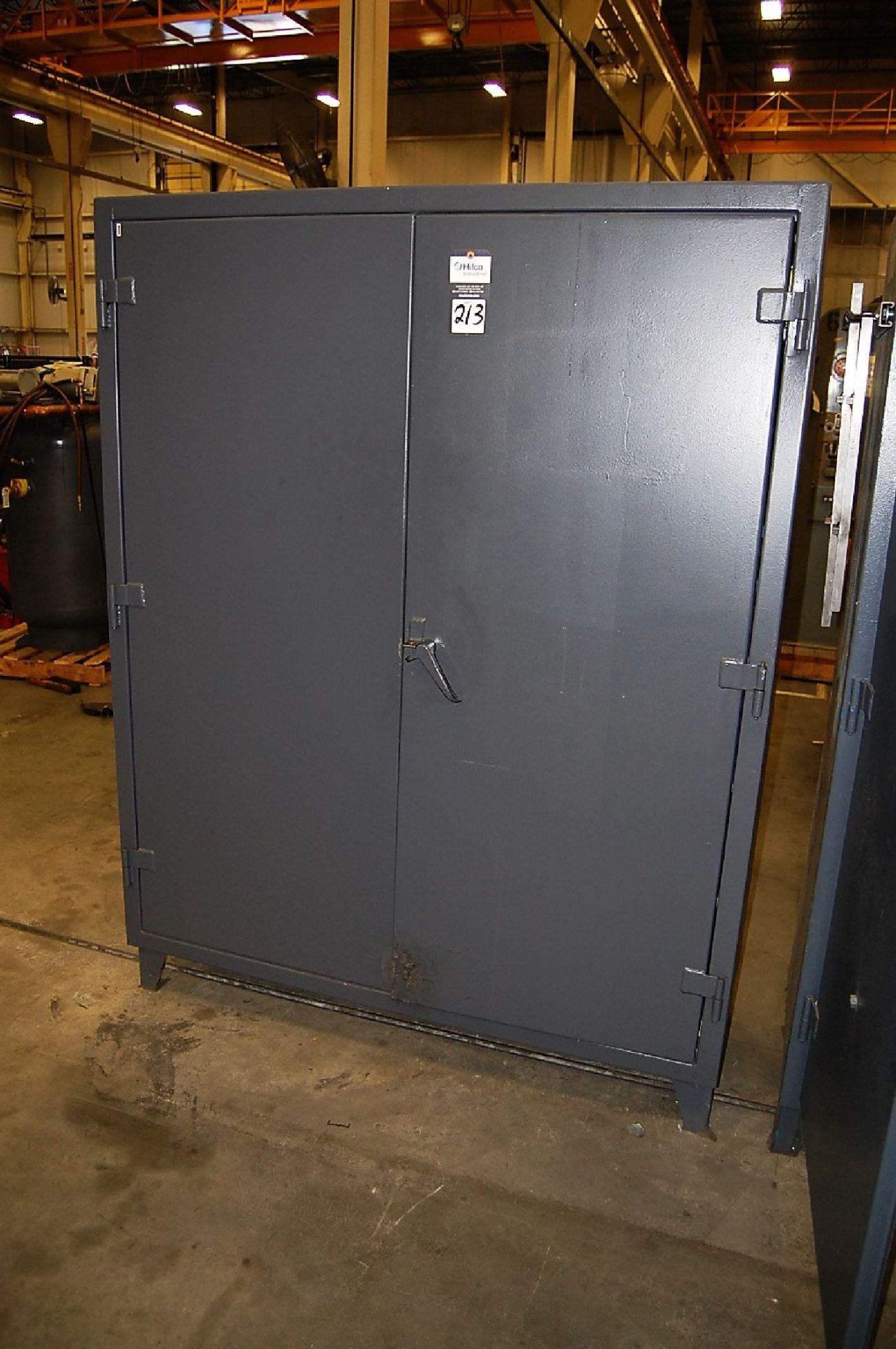 Assorted Shop/Safety Supplies with 2-Door Storage Cabinet - Image 6 of 6