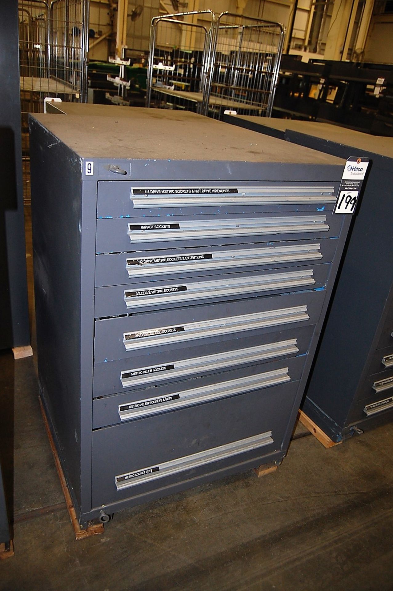 8-Drawer Storage Cabinet - Image 2 of 3