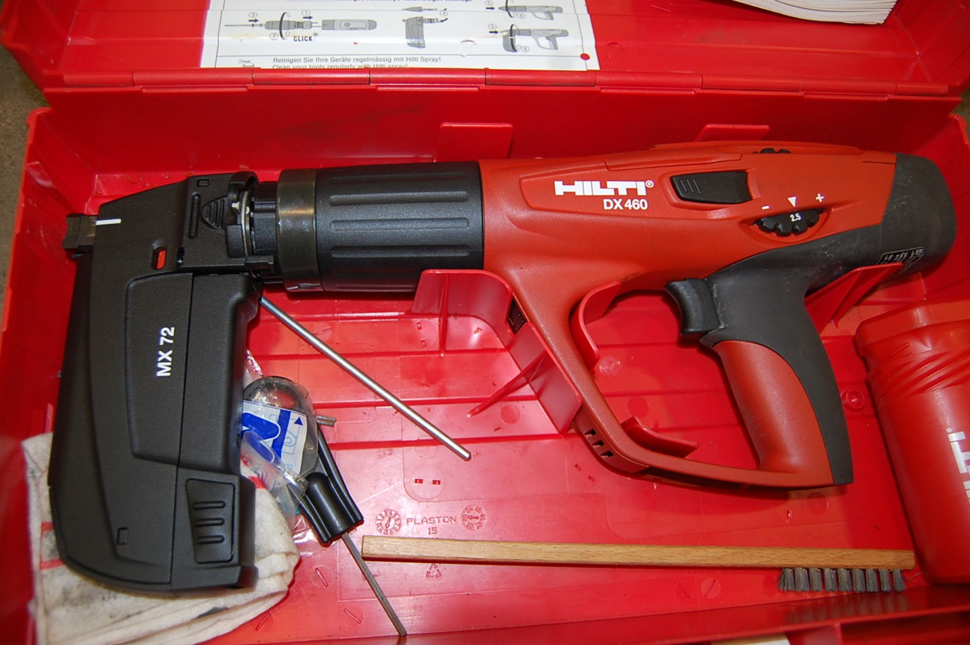 Hilti Model DX-460 Power Actuated Fastening System - Image 3 of 8