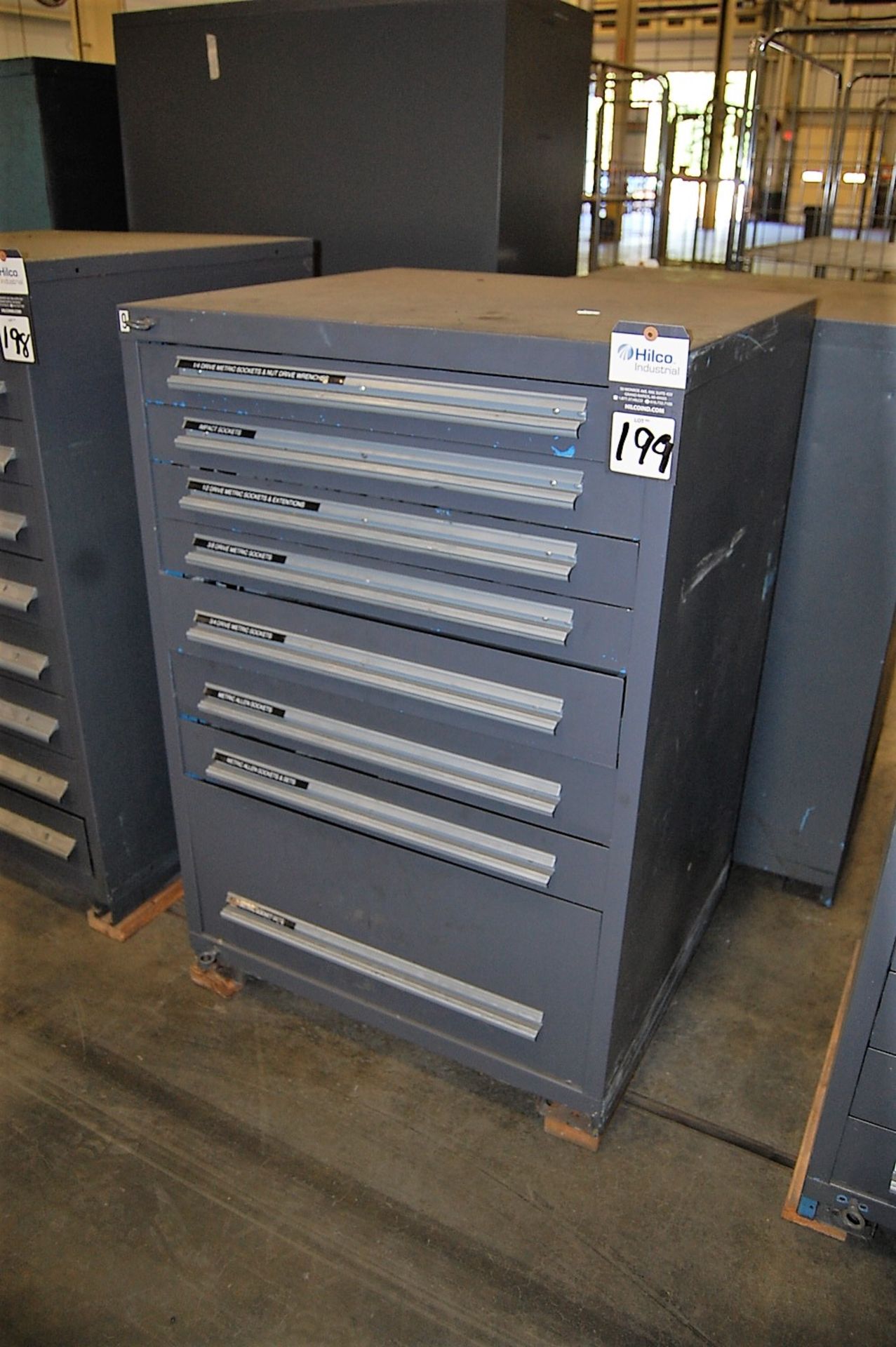 8-Drawer Storage Cabinet