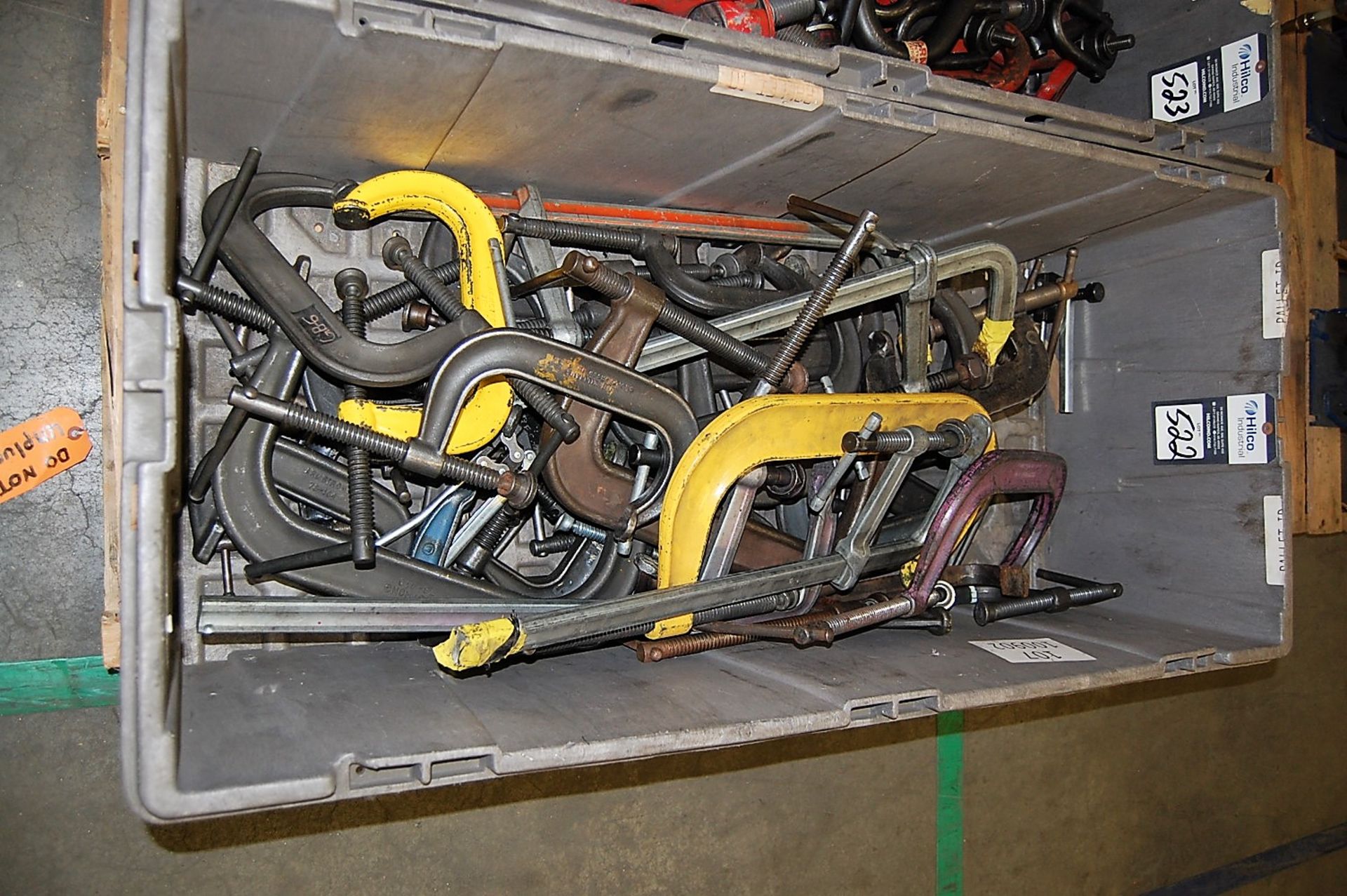 Lot of Assorted C-Clamps