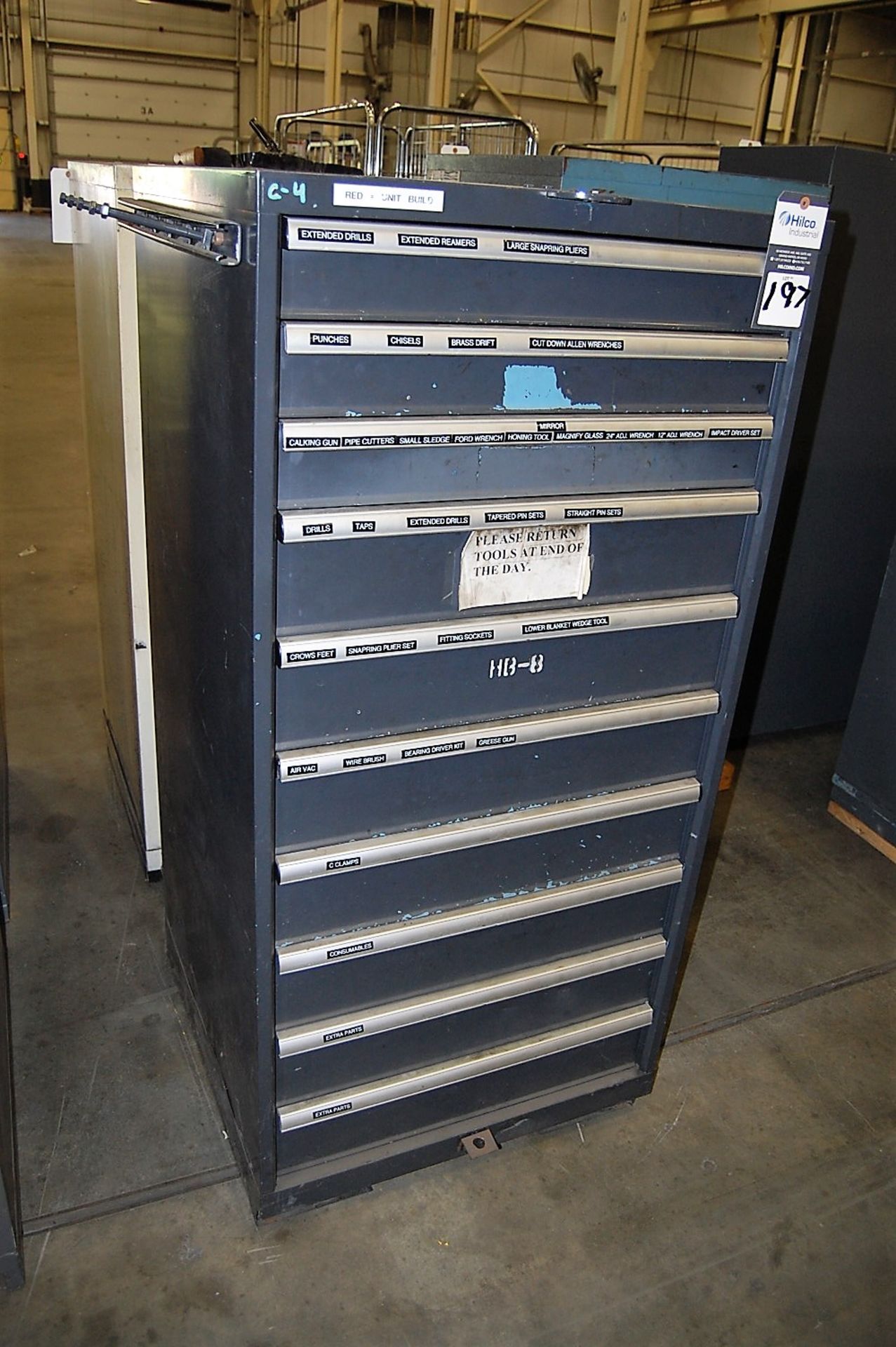 10-Drawer Storage Cabinet