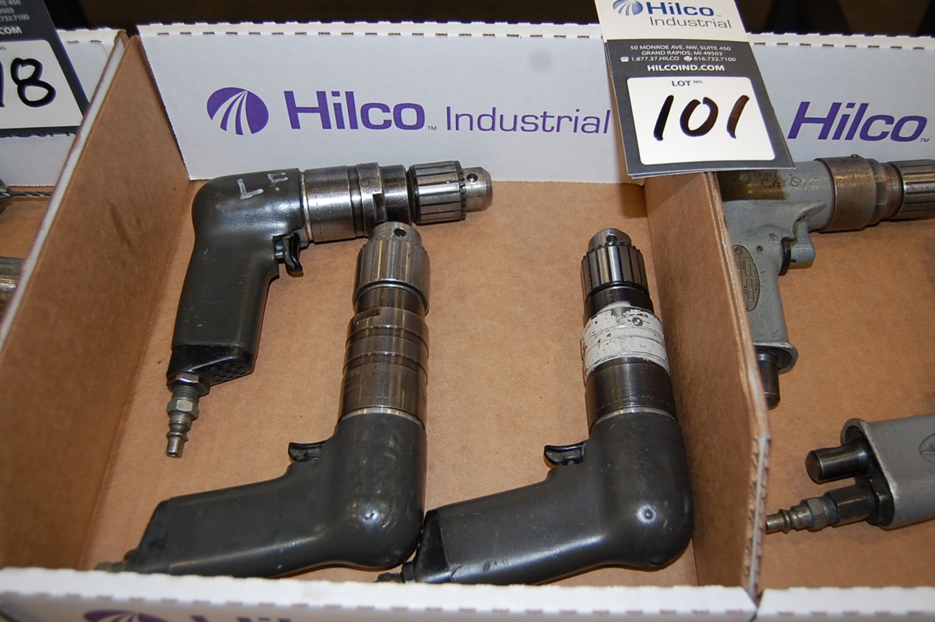Lot of (6) Assorted Pneumatic Tools - Image 2 of 3