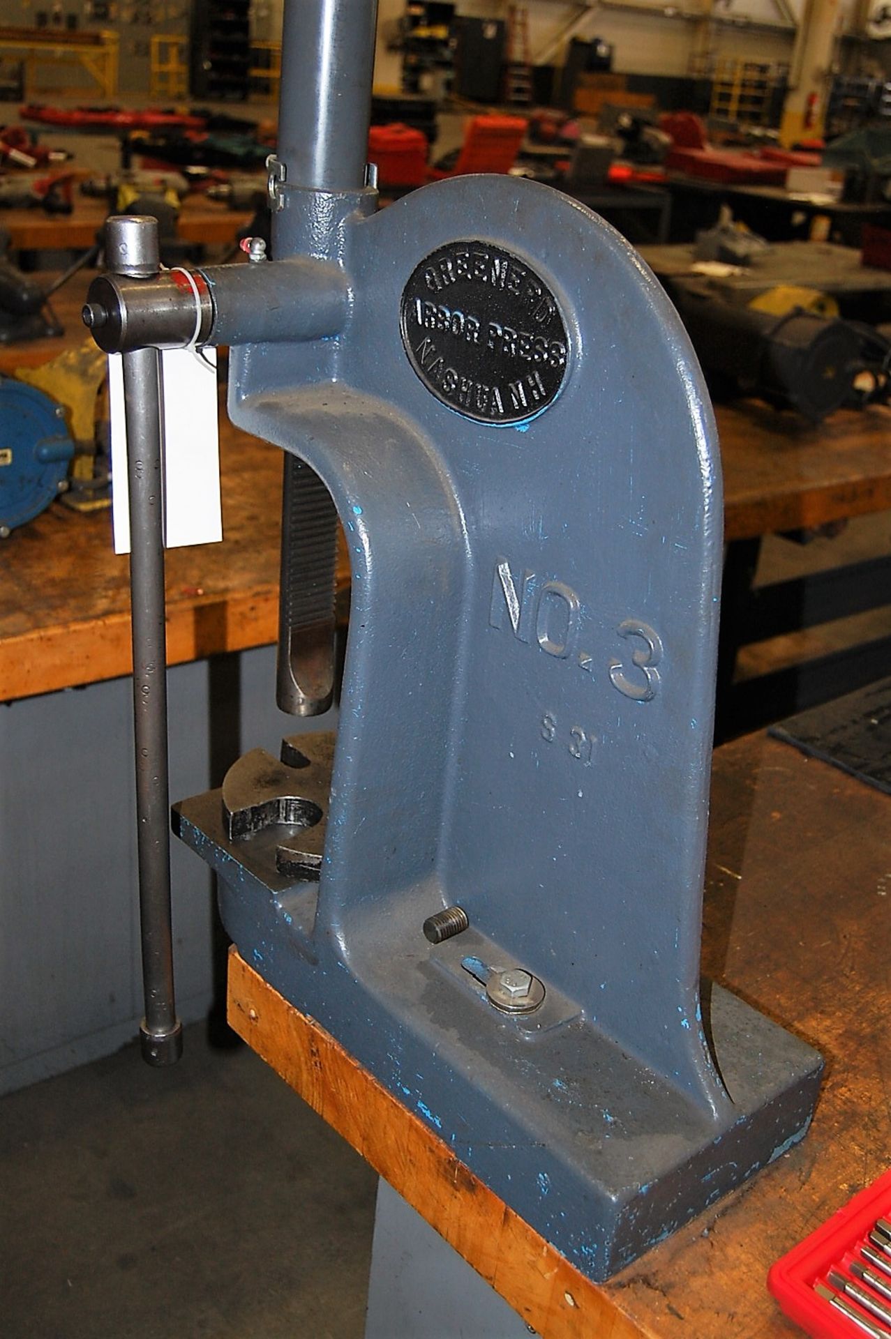 Greenerd Model 3 3 Ton Bench Type Arbor Press - Image 3 of 5