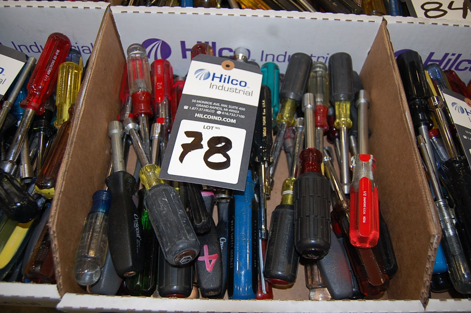 Box of Assorted Nut Drivers