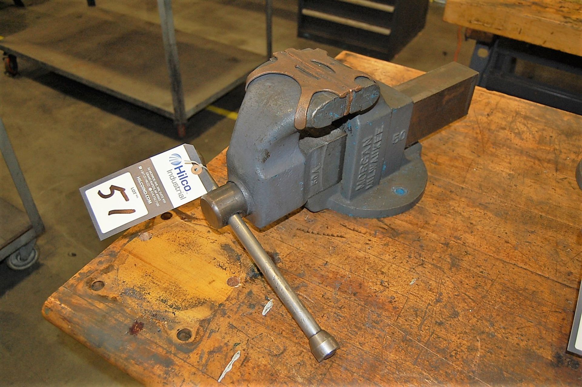 Morgan Model 50 5" Benchtop Vise