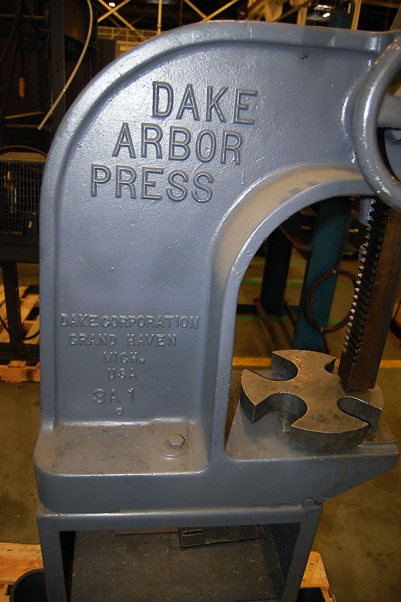 Dake Model 3A 5 Ton Arbor Press - Image 4 of 5