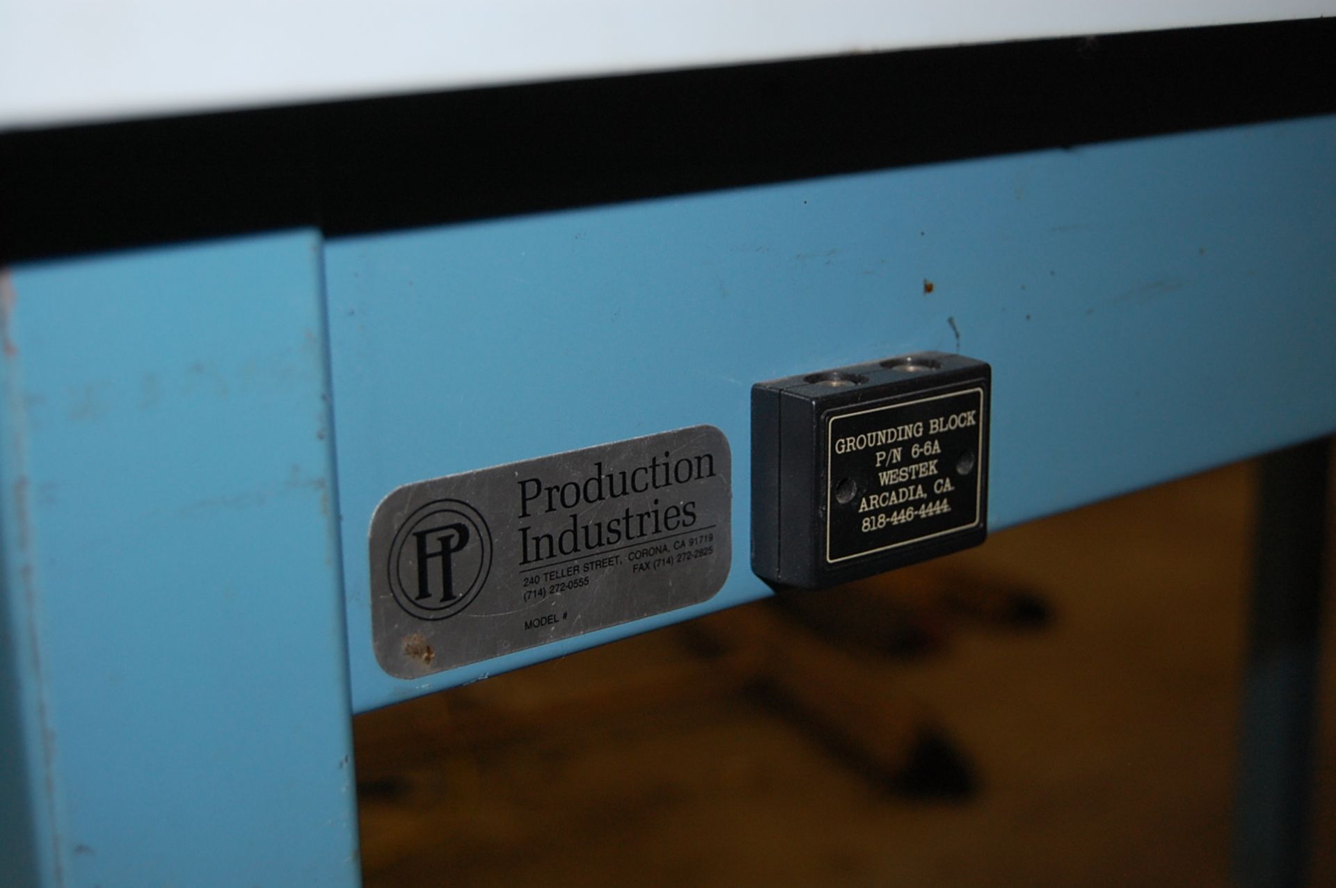 Model Production Industries 60" W x 36" D x 32" H Work Bench - Image 3 of 3