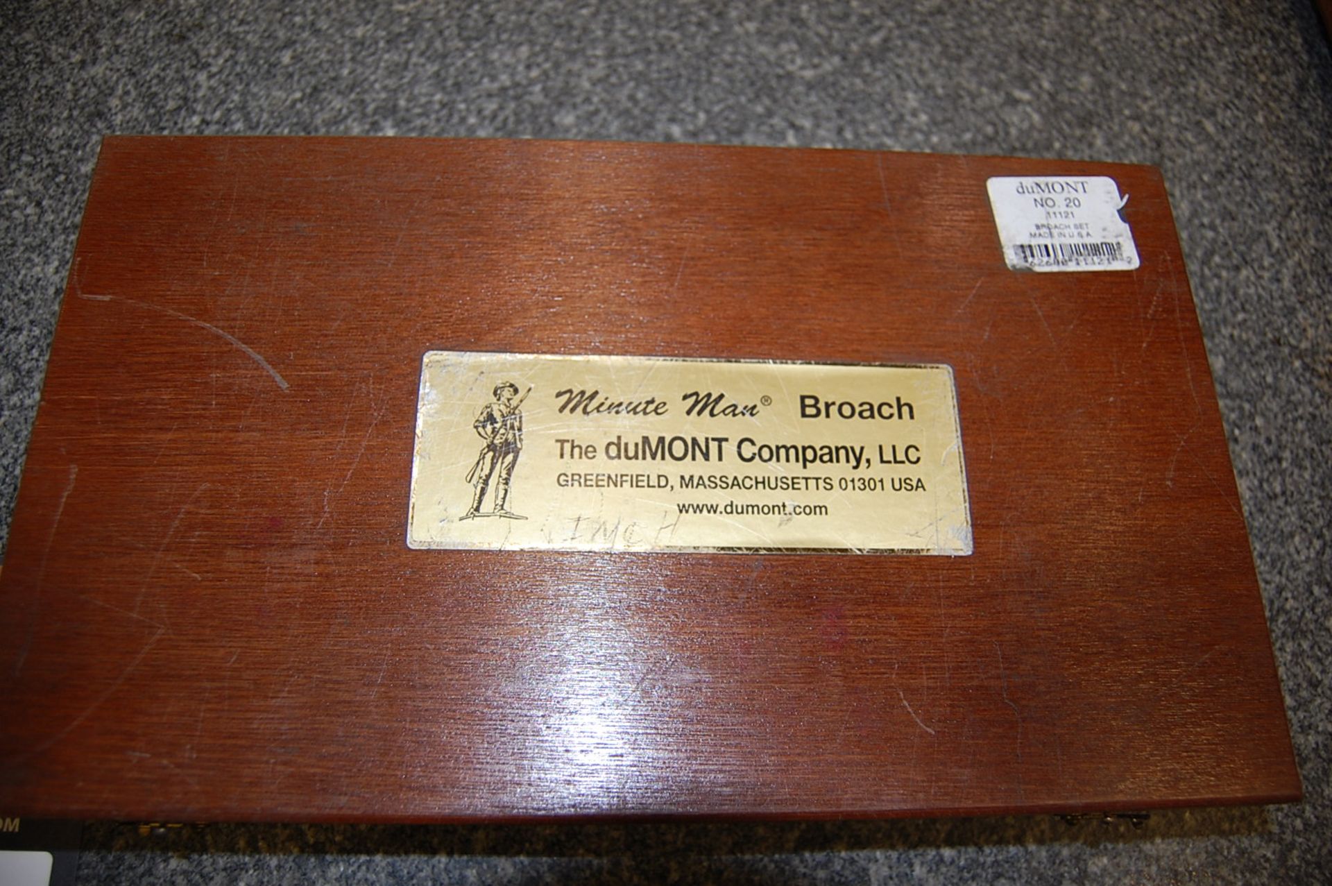 Dumont Model 20 1/2" to 1-9/16" Keyway Broach Tooling - Image 3 of 3