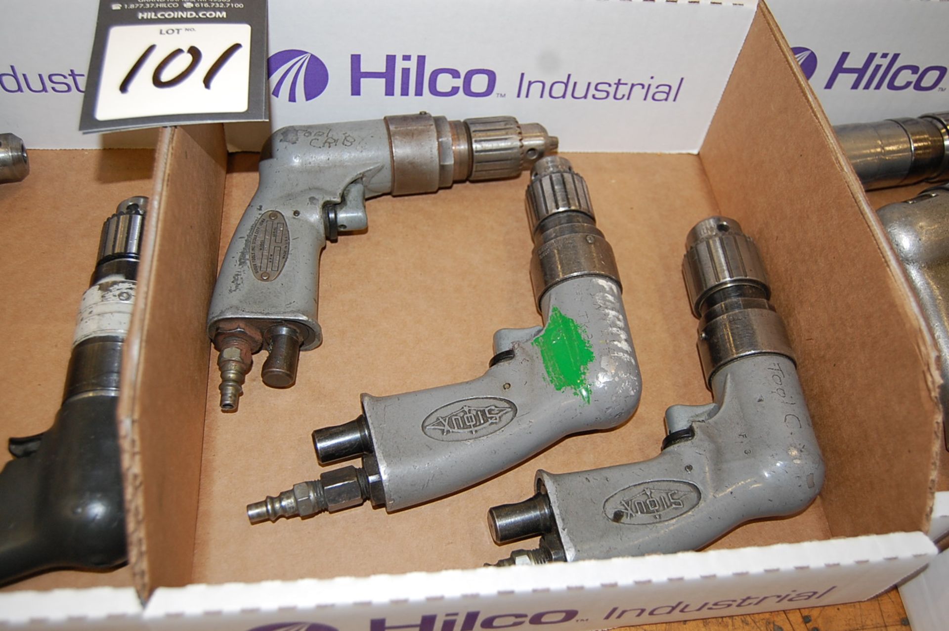 Lot of (6) Assorted Pneumatic Tools - Image 3 of 3