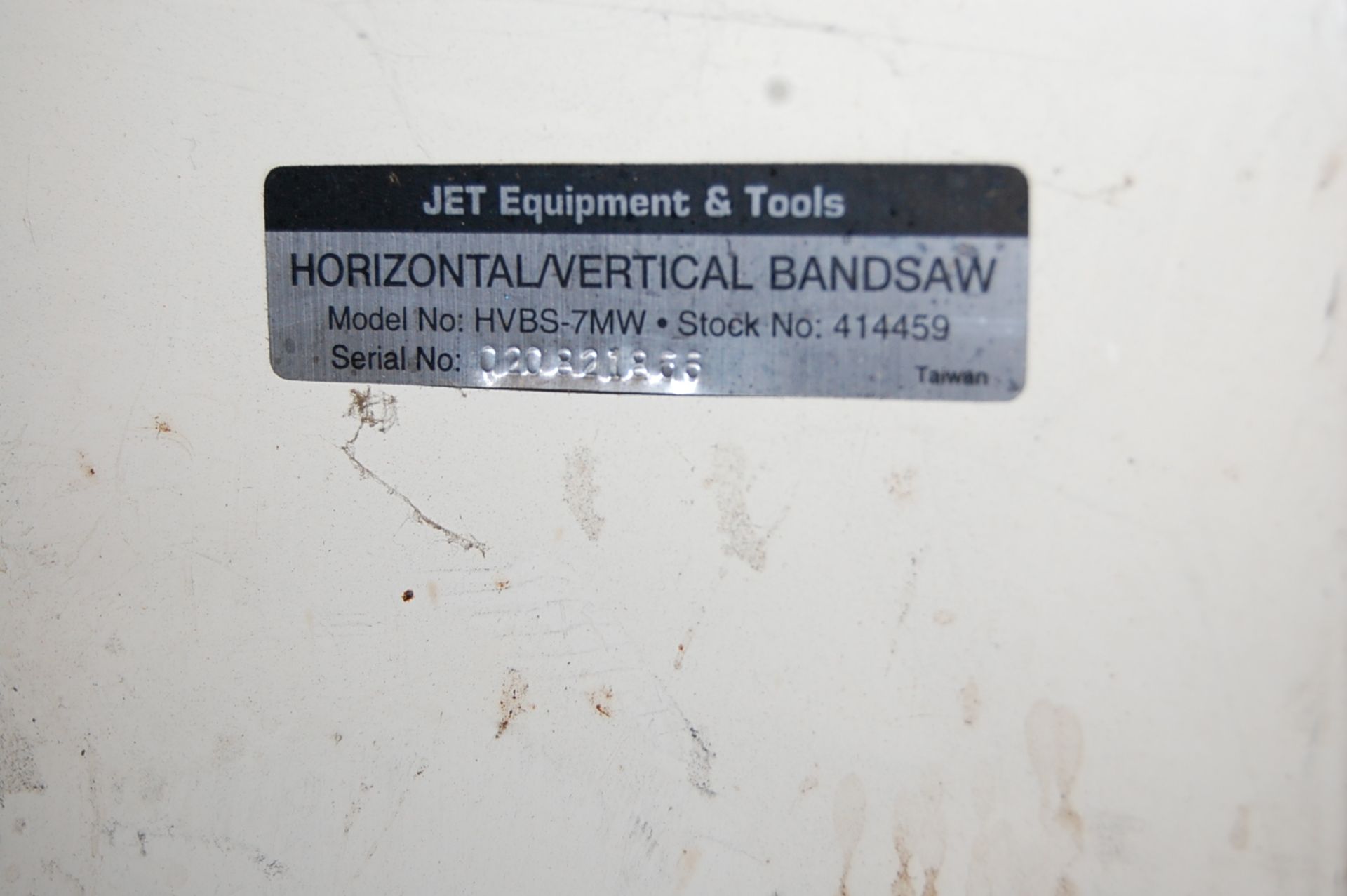 Jet Model HVBS-7MW 7" Horizontal Band Saw - Image 5 of 5