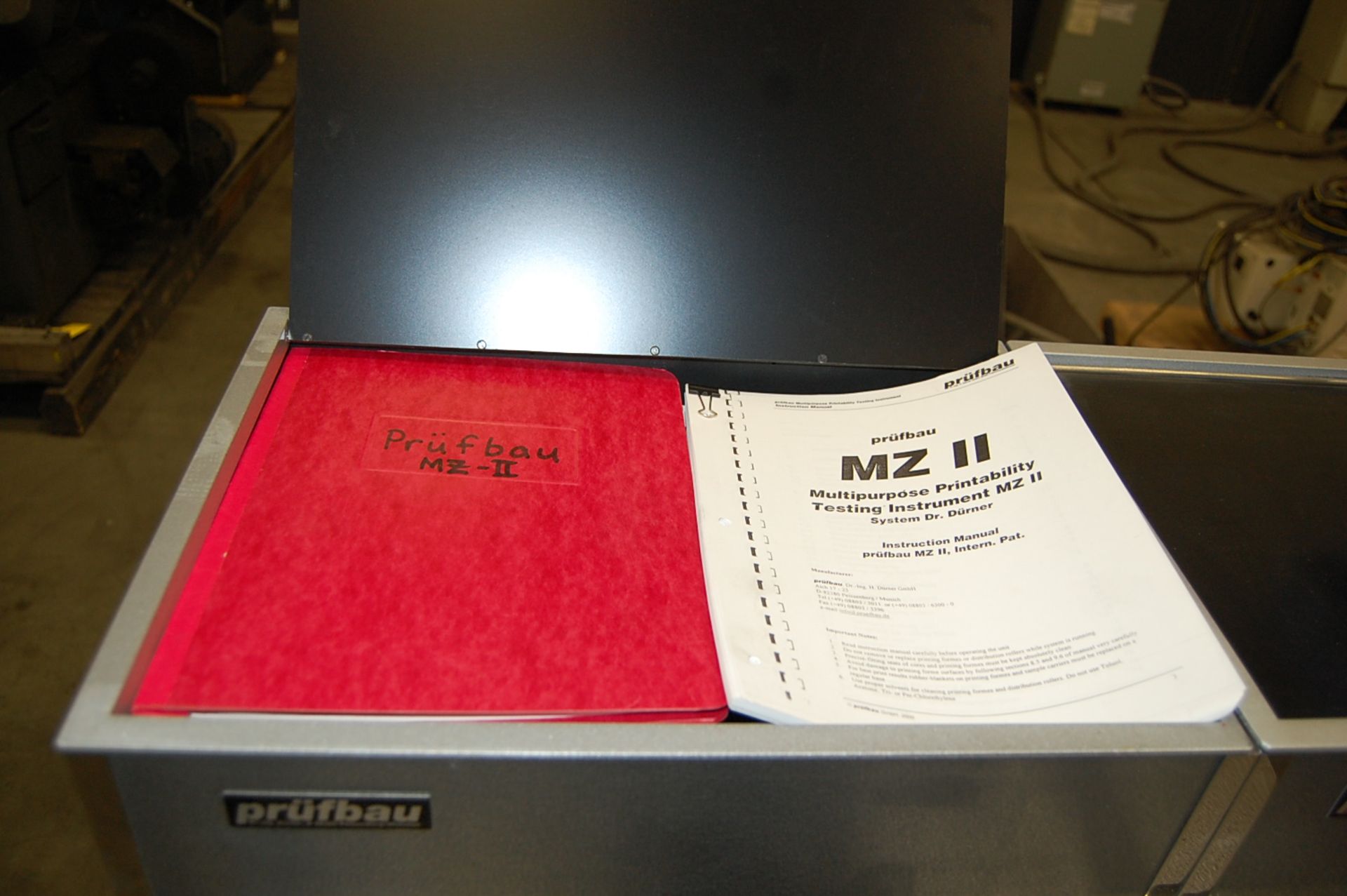 Model Prufbau Type MZ2 FWHTAT Multipurpose Printability Tester - Image 13 of 17