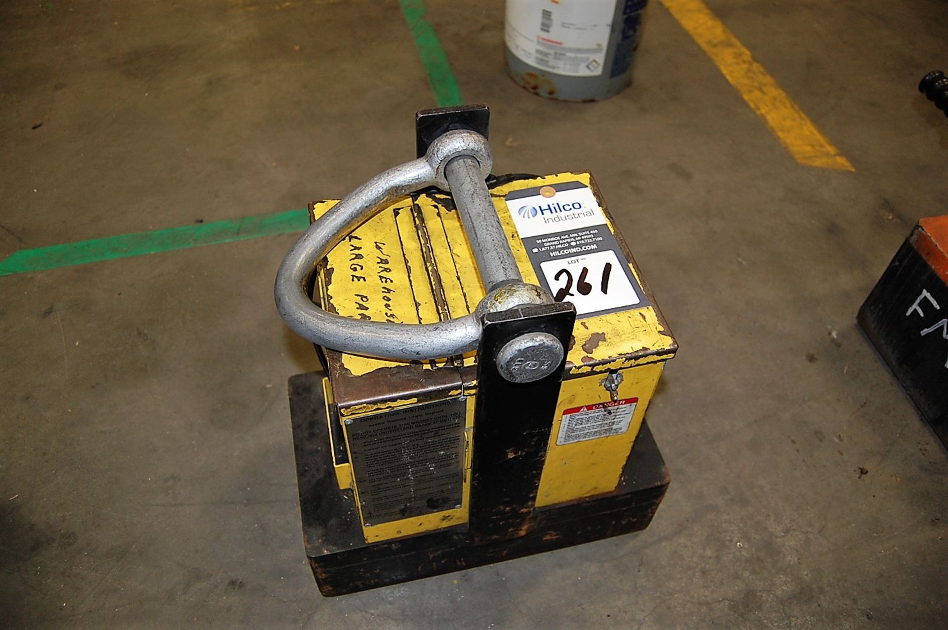 OS Walker Model BM-1350 9" x 15" - 3,000 Lb Capacity Lift Magnet