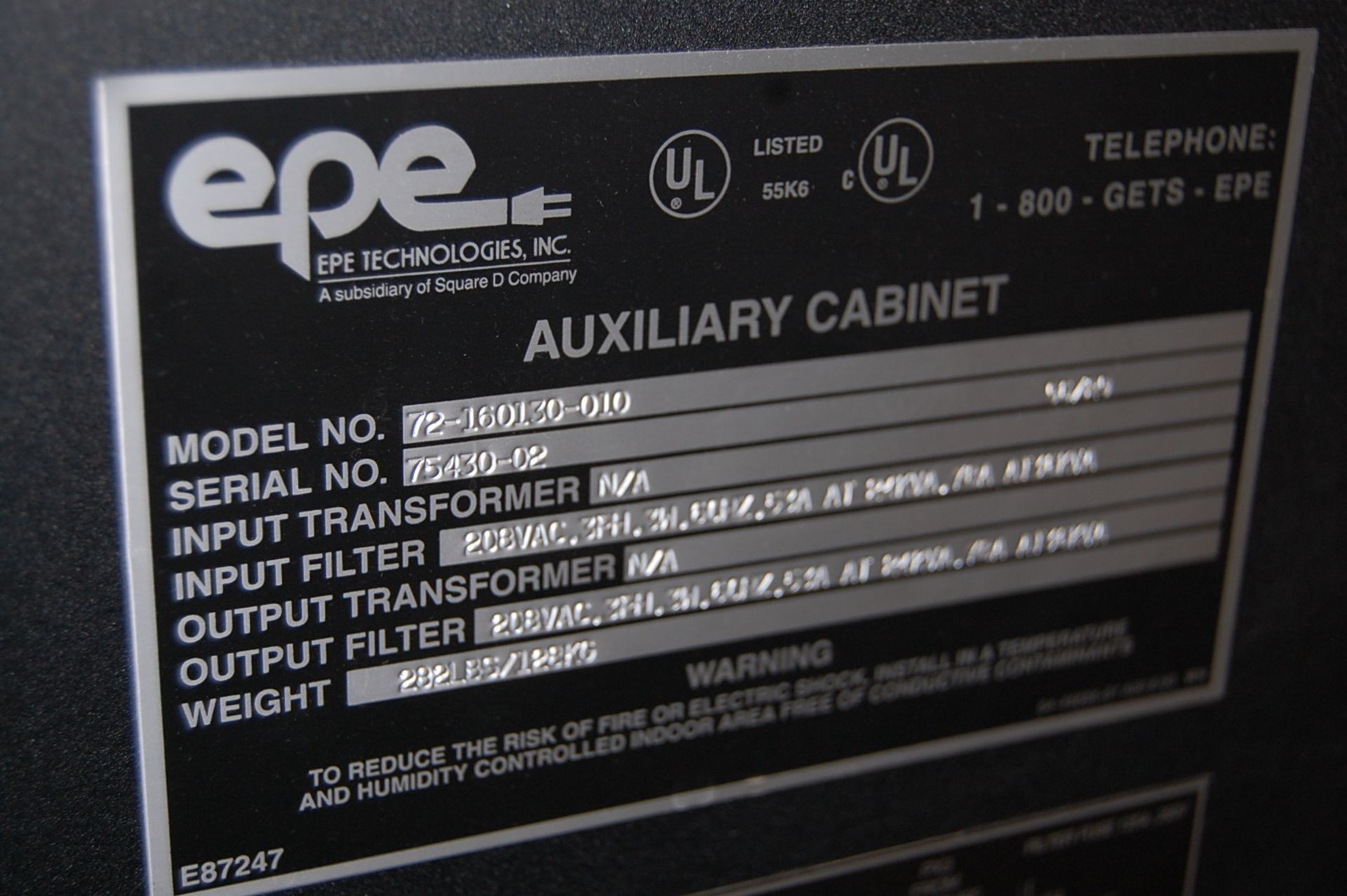 Model Power Battery Company Uninterruptible Power Supply Unit - Image 7 of 9