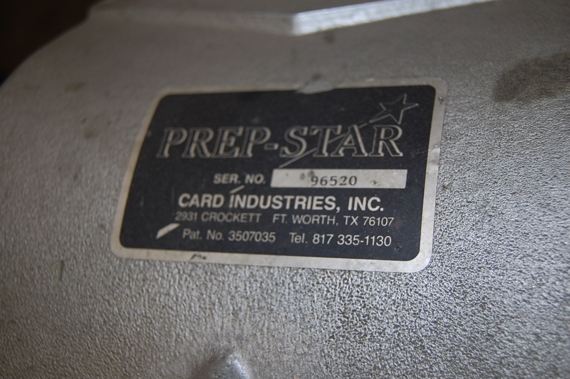 Model Card Industries Prep-Star Power Roller - Image 3 of 4
