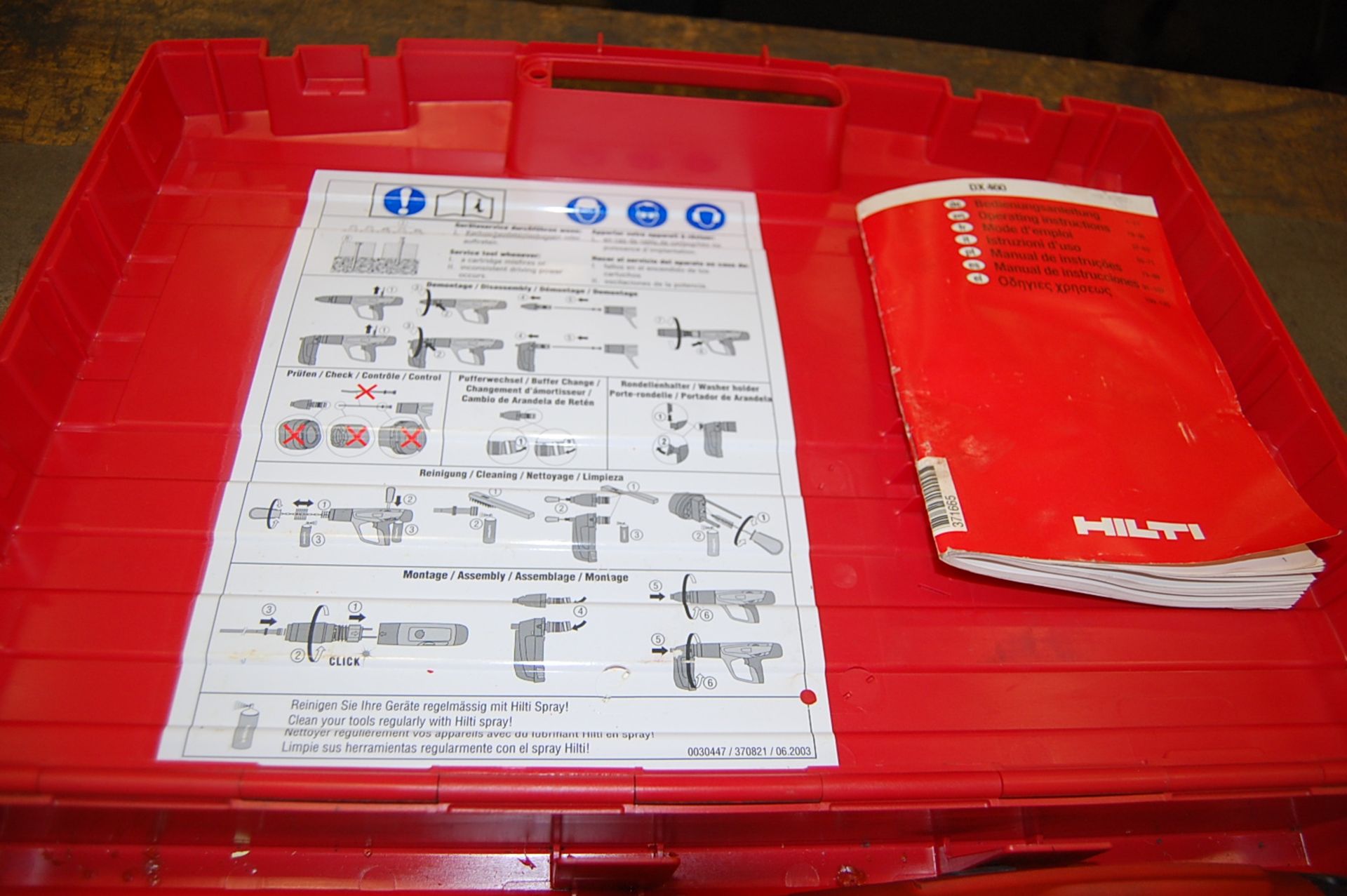 Hilti Model DX-460 Power Actuated Fastening System - Image 2 of 8