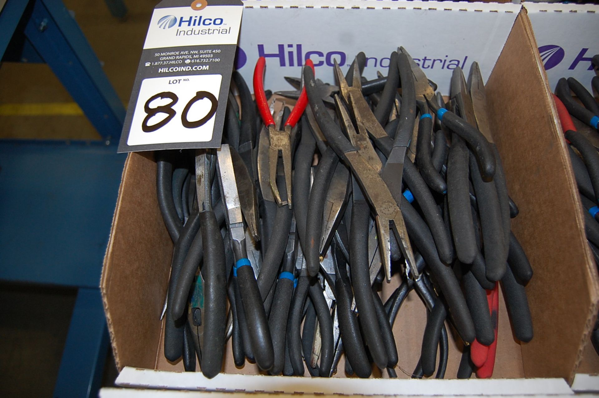 Box of Long Nose Pliers