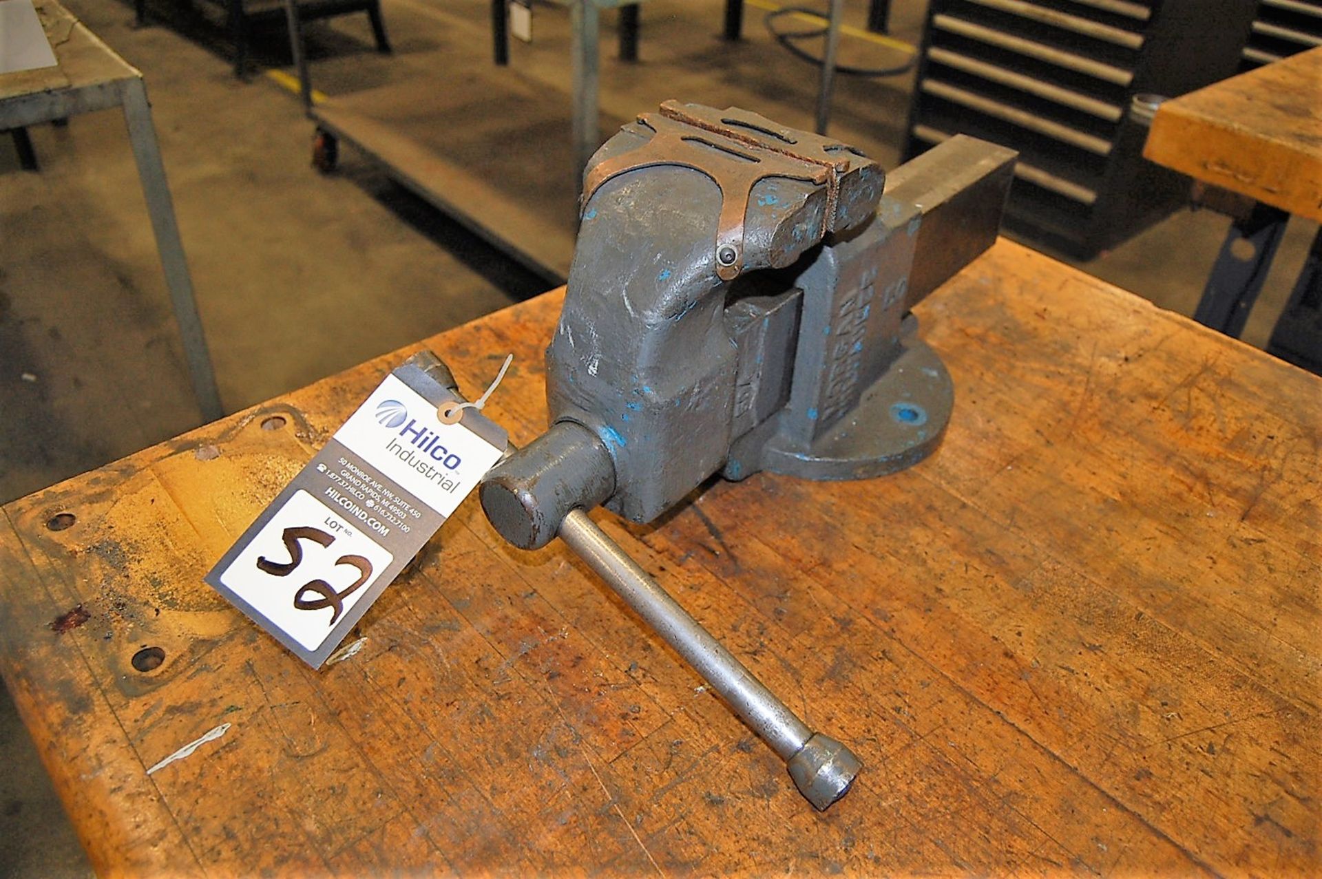 Morgan Model 50 5" Benchtop Vise