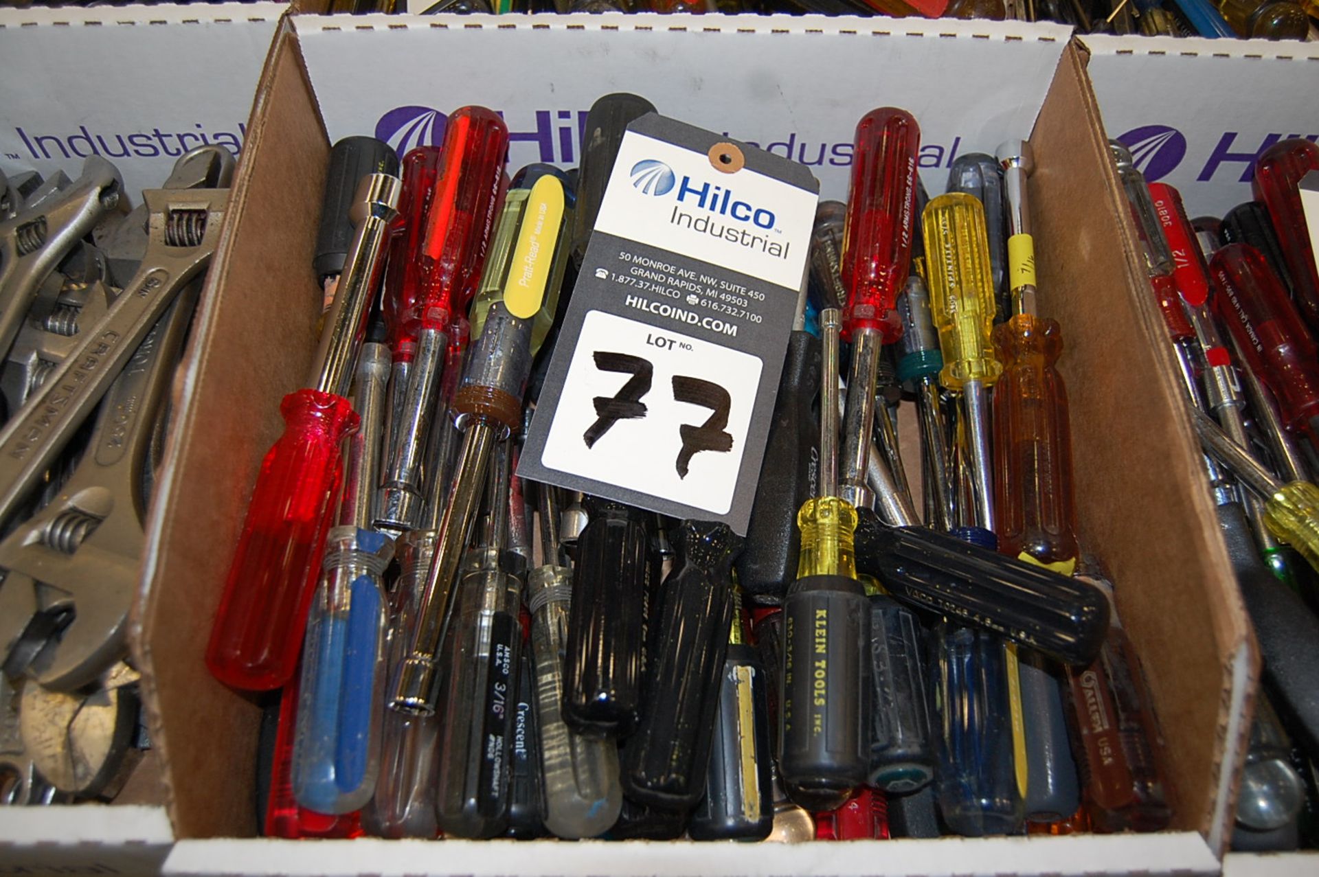 Box of Assorted Nut Drivers