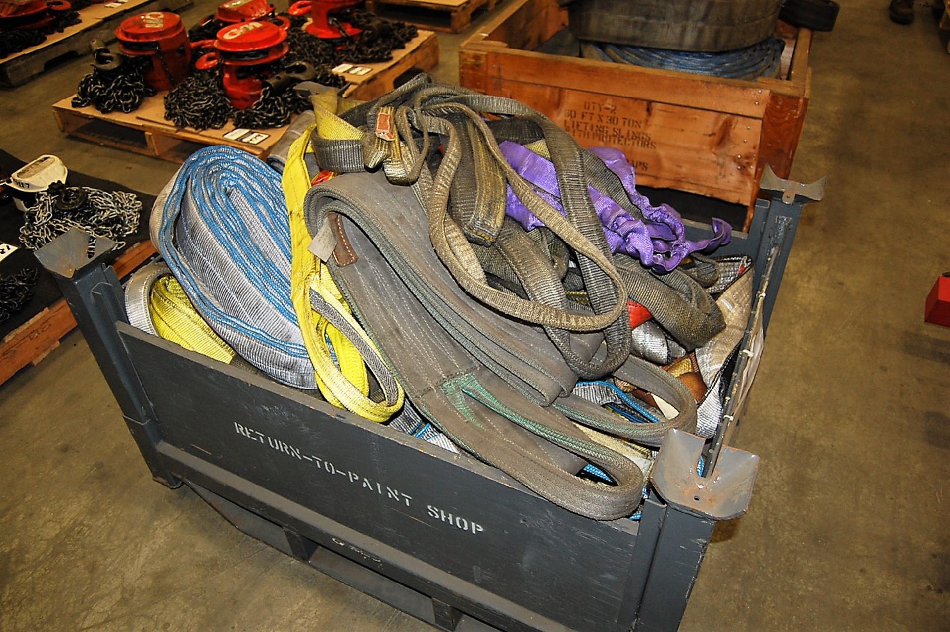 Lot of Assorted Hoists and Straps - Image 2 of 2