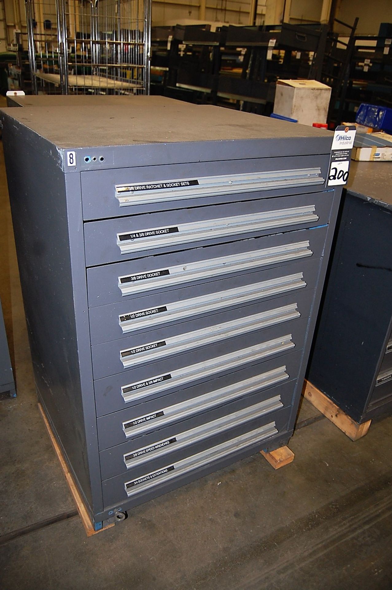 9-Drawer Storage Cabinet - Image 2 of 3