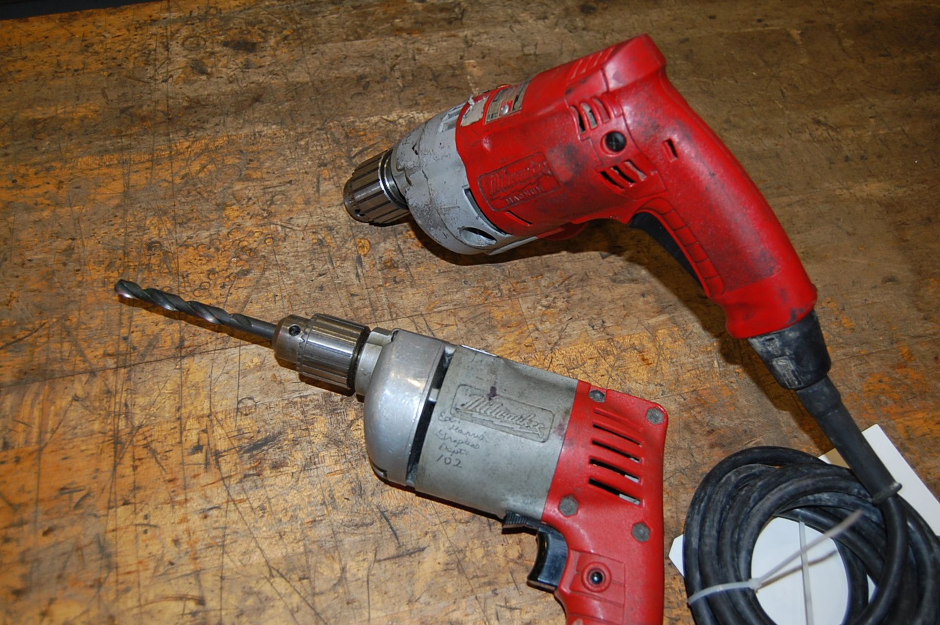 Milwaukee Electric 3/8" Hole-Shooter Drills - Image 6 of 8