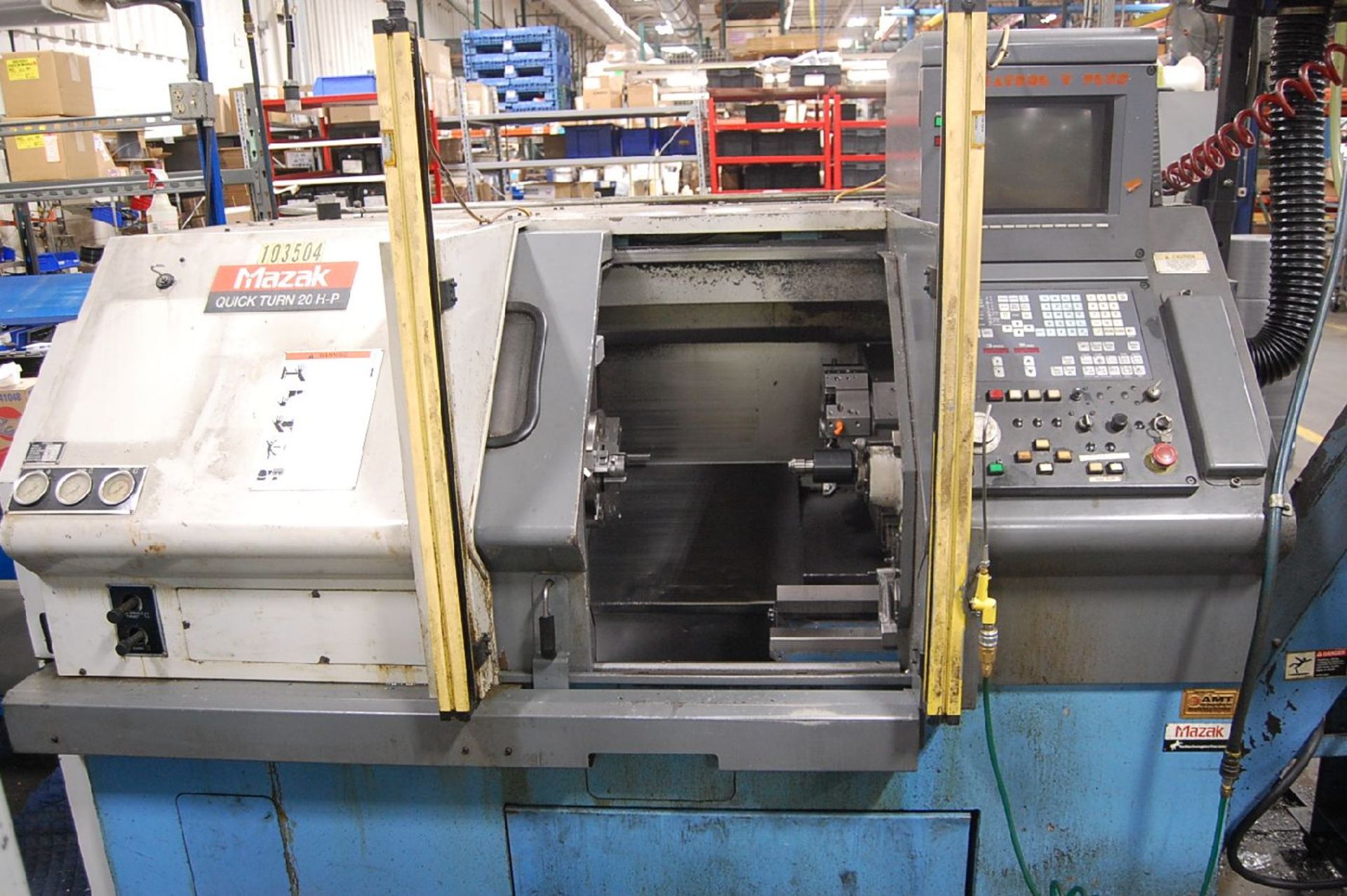 Mazak Model QT-20 H-P 2-Axis CNC Lathe - Image 2 of 9