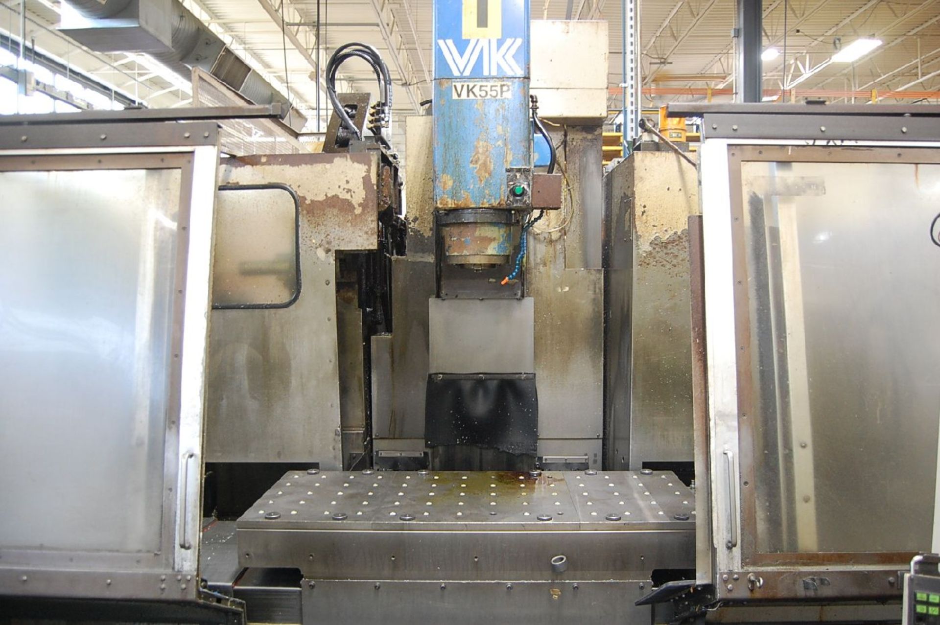 Hitachi Seiki Model VK-55 3-Axis CNC Vertical Machining Center - Image 2 of 8