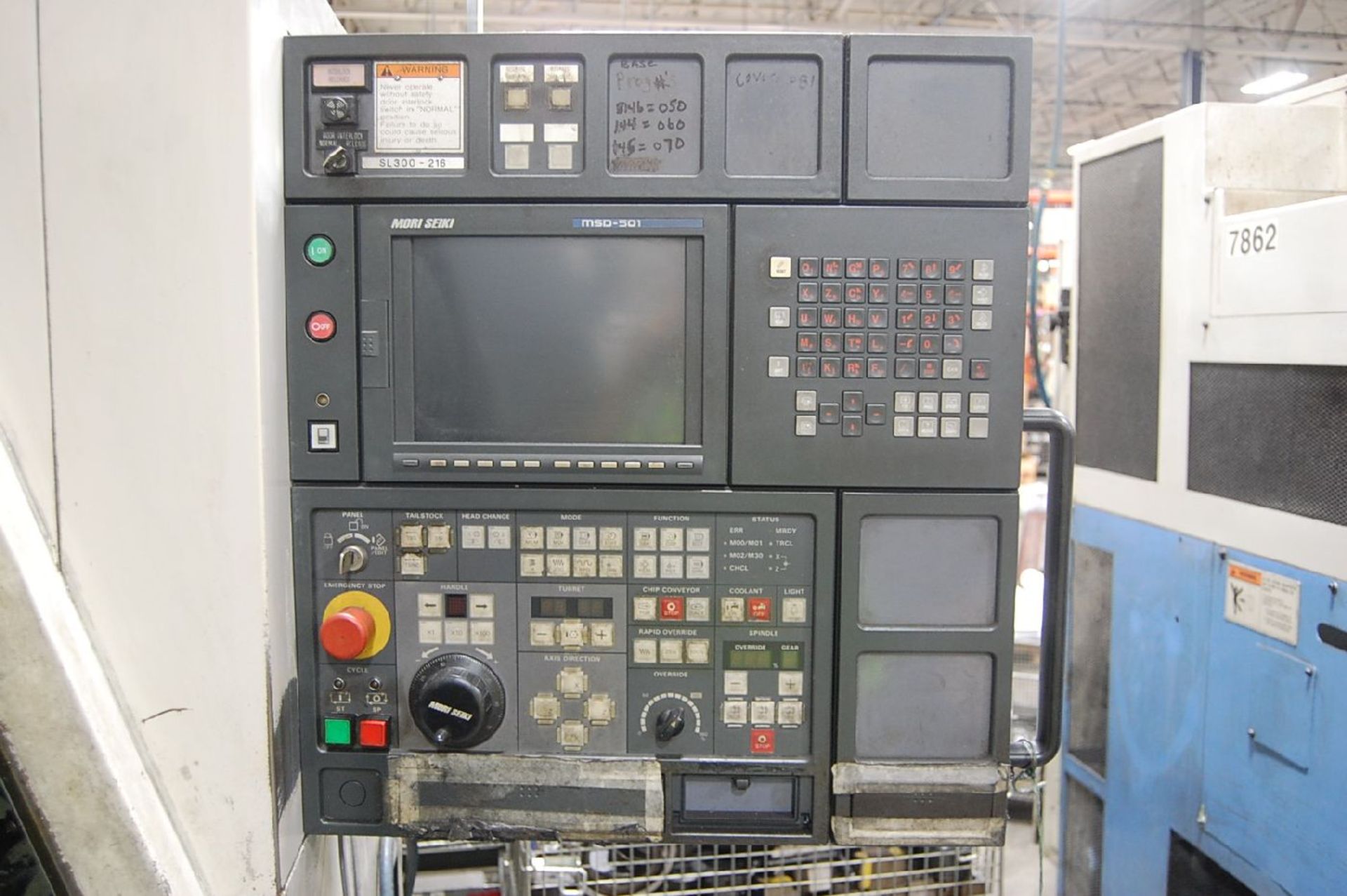 Mori Seiki Model SL-300B 2-Axis CNC Lathe - Image 6 of 9