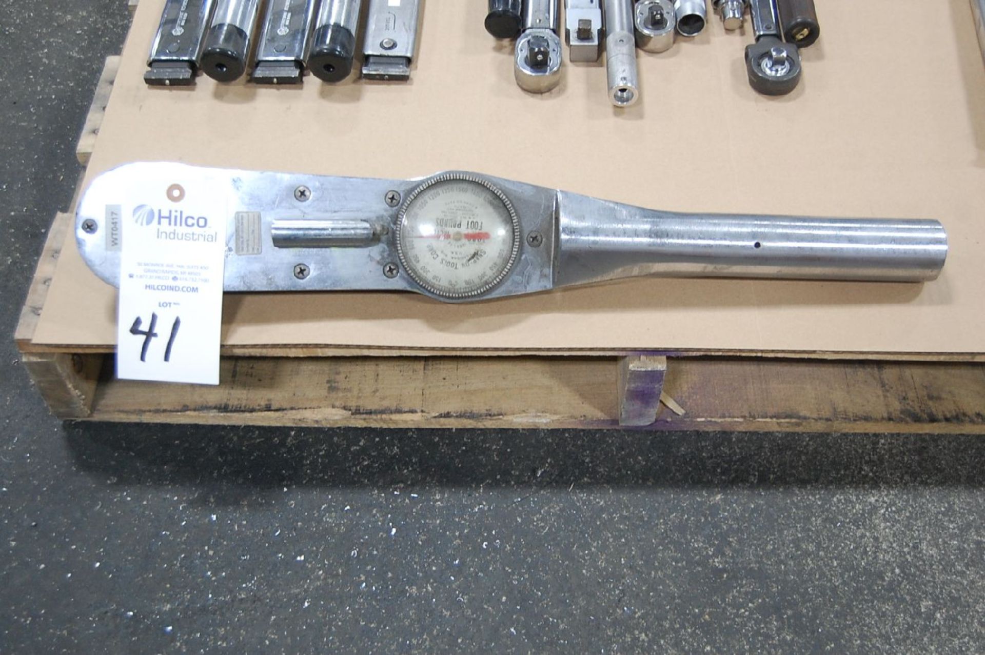 Snap-On Model 1503-L-14 1,500 Ft. Lb. Dial Type Torque Wrench