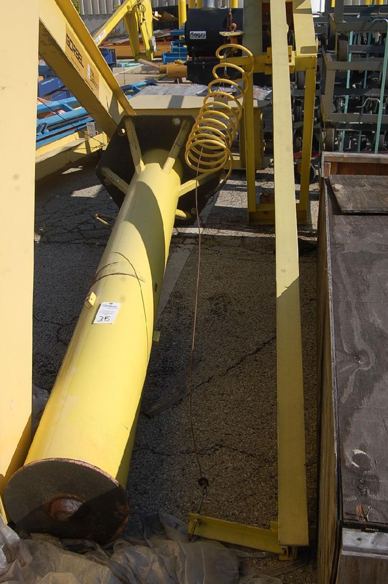 Abell-Howe 1/2-Ton Floor Standing Jib Crane - Image 2 of 2