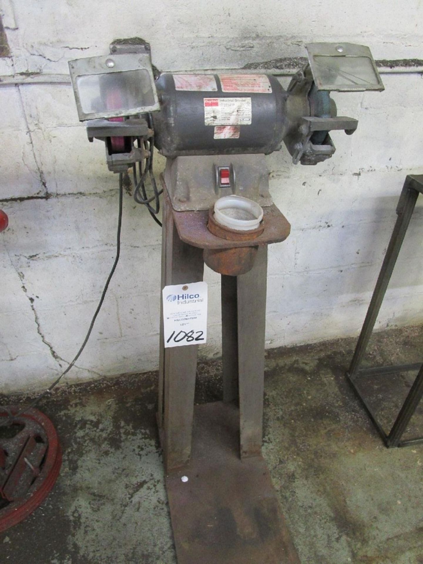 Dayton Model 2Z341P 6 in. Pedestal Grinder