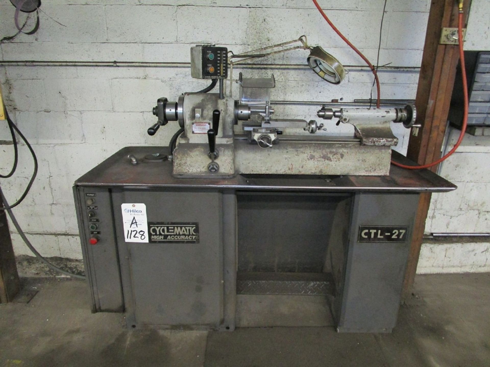 Hardinge Model CTL-27 9 in. Finishing Lathe