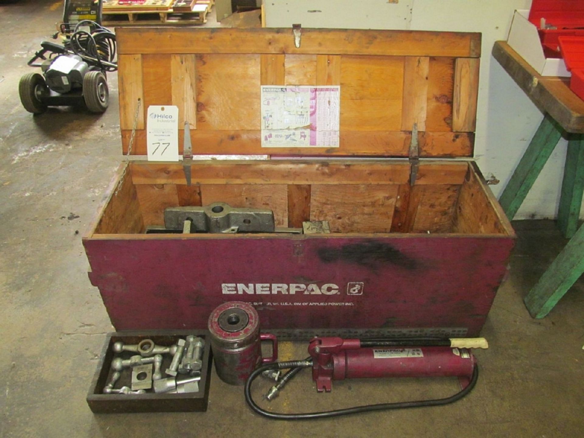 Enerpac Model PS30 30 Ton Hydraulic Gear Puller Set