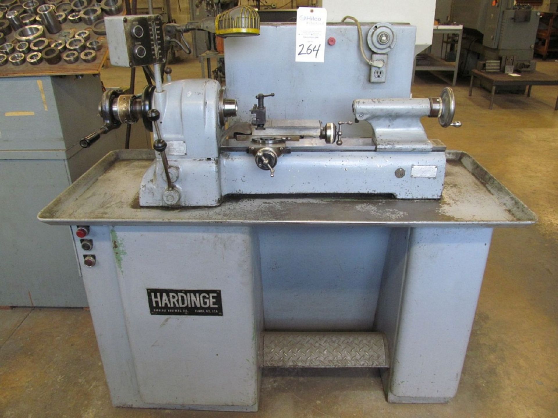 Hardinge Model DV-59 9" x 20" Tool Room Lathe