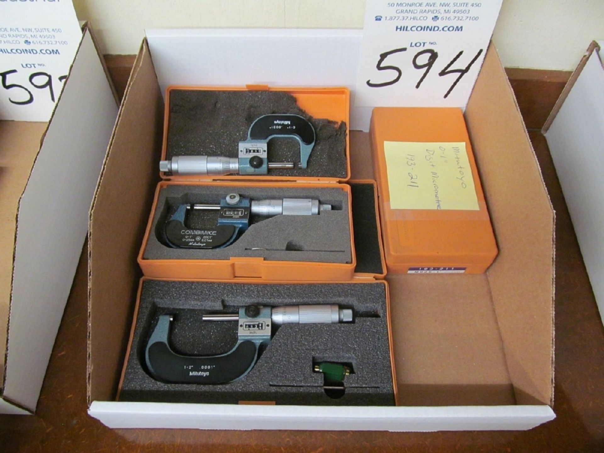 Mitutoyo Digit Micrometers