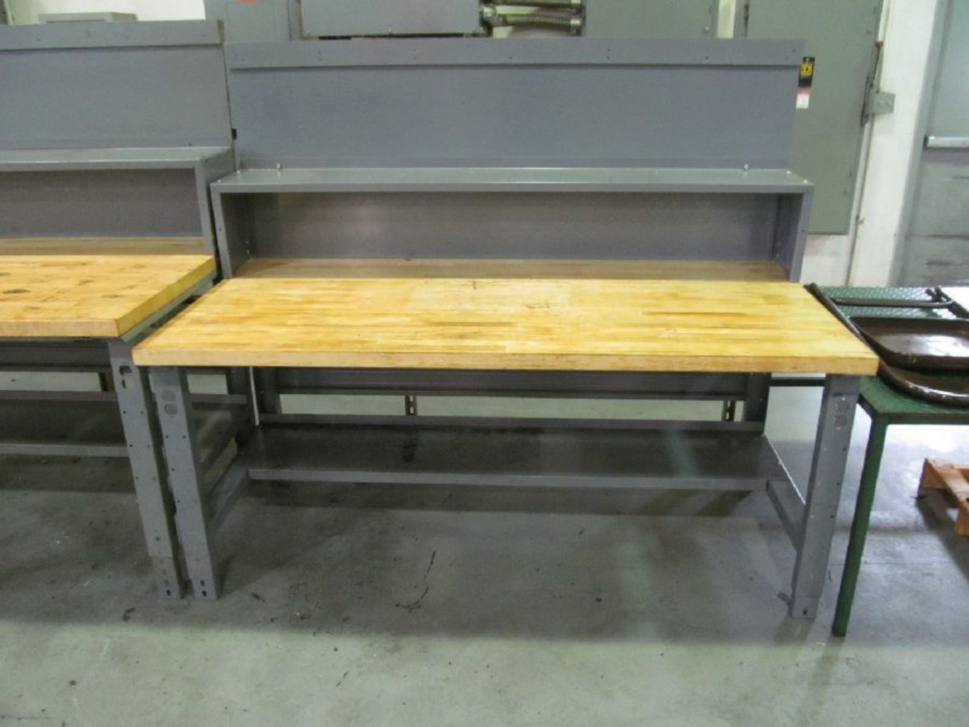 36" x 72" Wood Top Work Bench