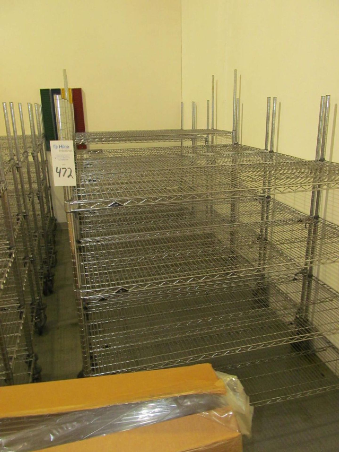 24" x 60" Wire Shelf Carts