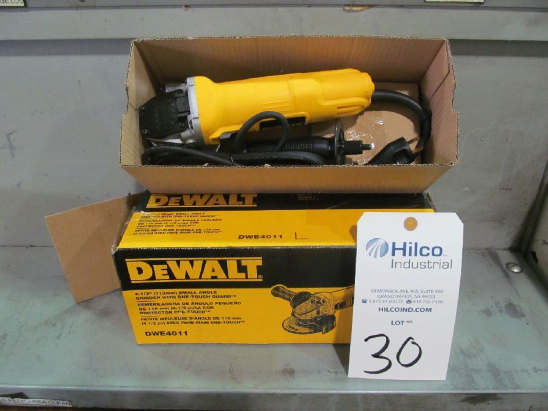 DeWalt Model DWE4011 4.5" Angle Grinder