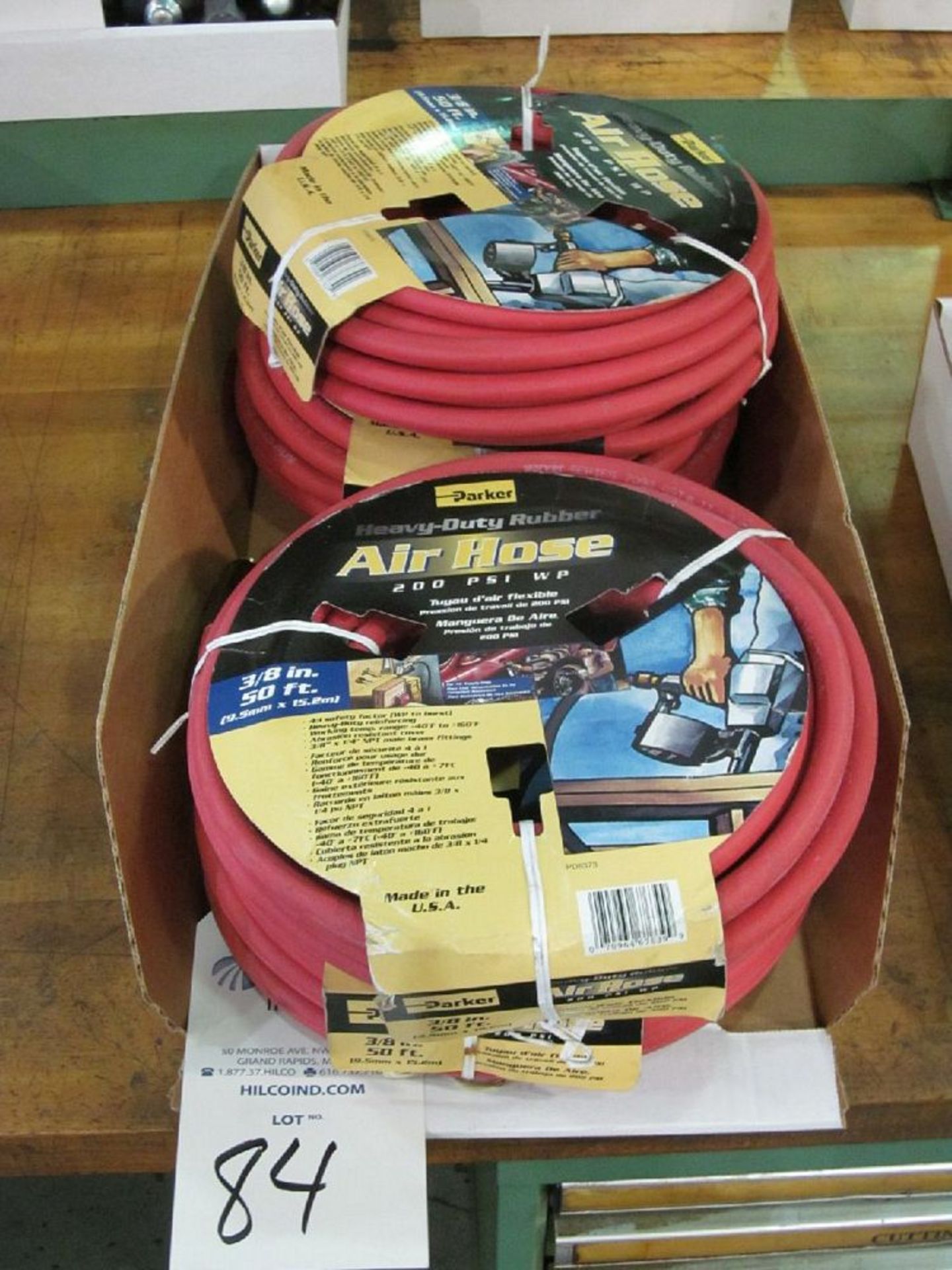 Parker 3/8" x 50' Air Hoses