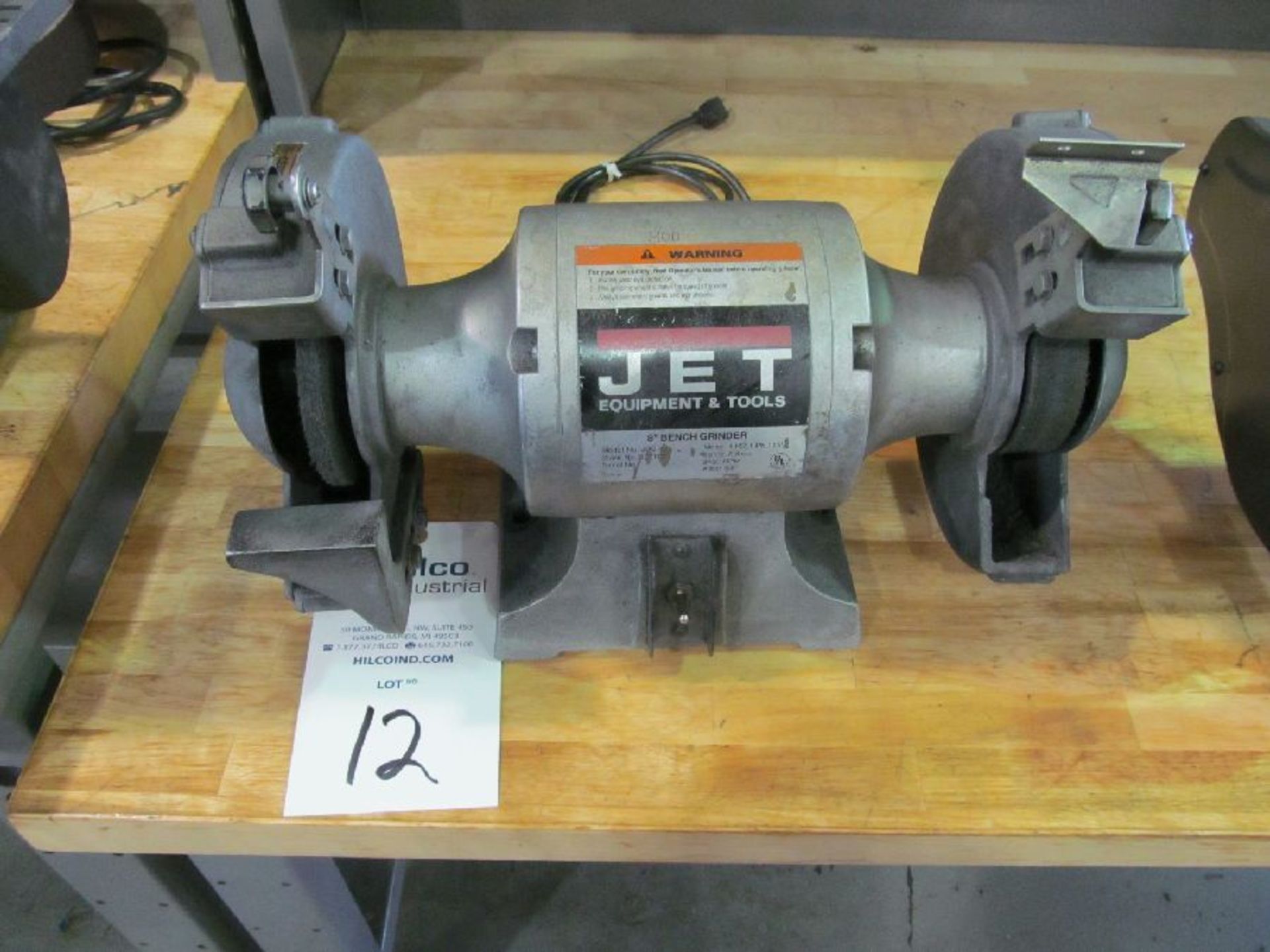 Jet Model JBG-8A 8" Double End Grinder